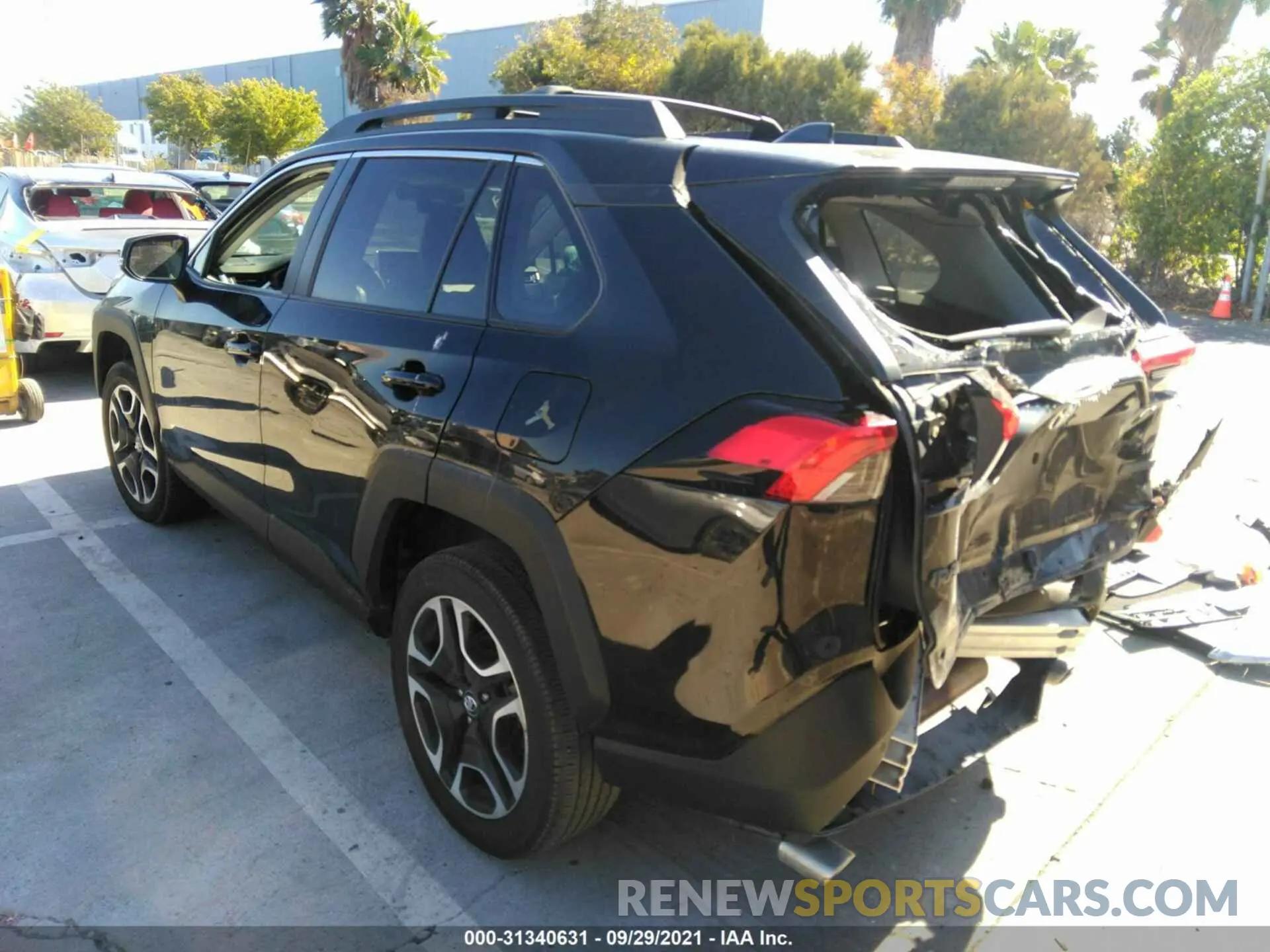 3 Photograph of a damaged car 2T3J1RFV0KC035663 TOYOTA RAV4 2019