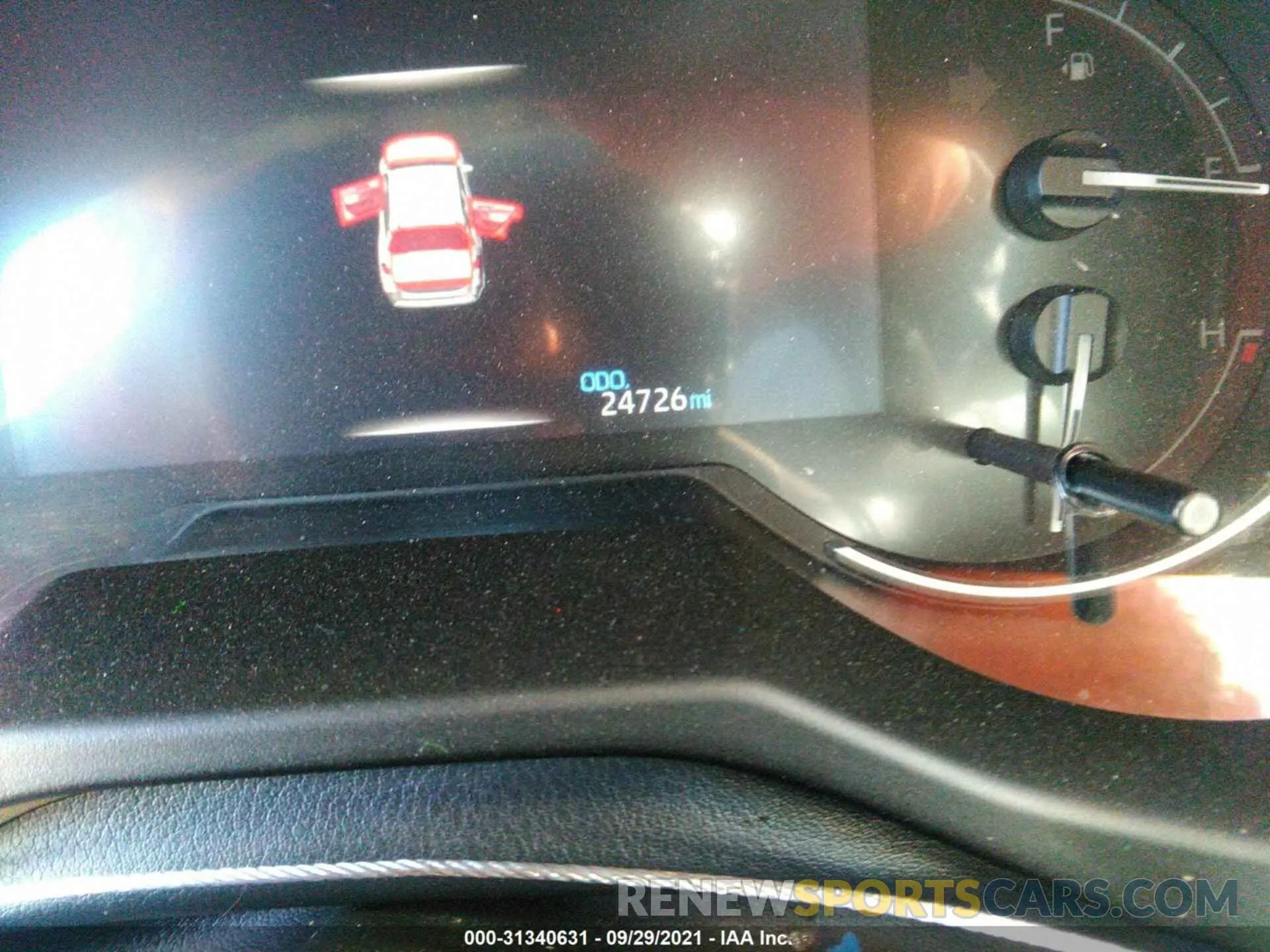 7 Photograph of a damaged car 2T3J1RFV0KC035663 TOYOTA RAV4 2019