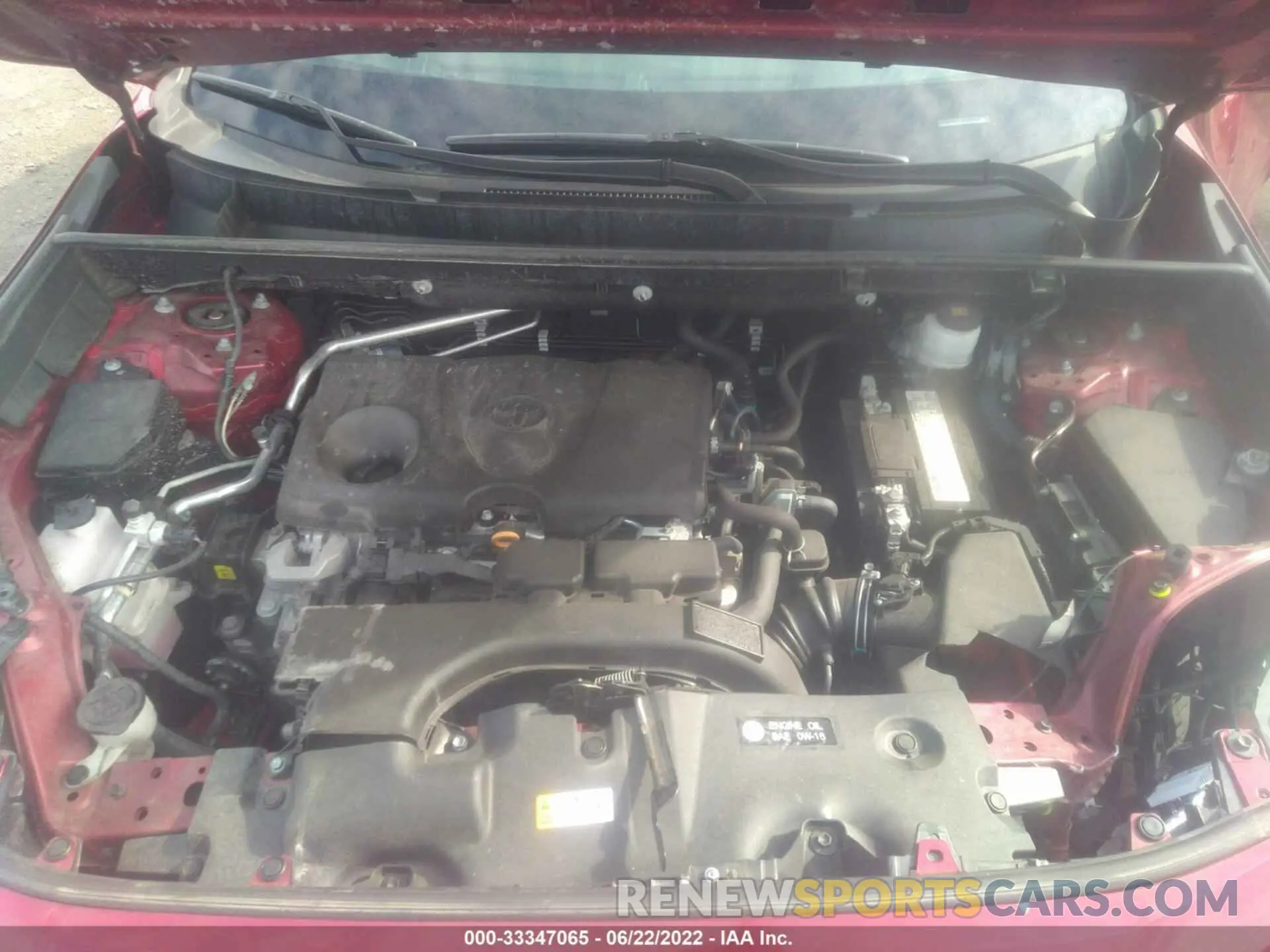 10 Фотография поврежденного автомобиля 2T3J1RFV0KW035001 TOYOTA RAV4 2019