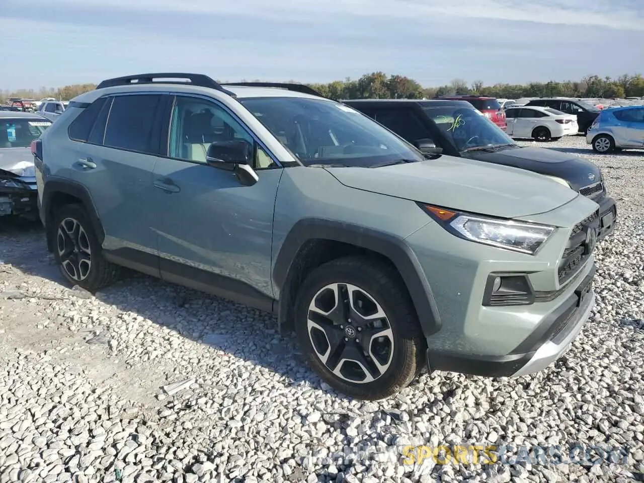 4 Photograph of a damaged car 2T3J1RFV1KC018046 TOYOTA RAV4 2019