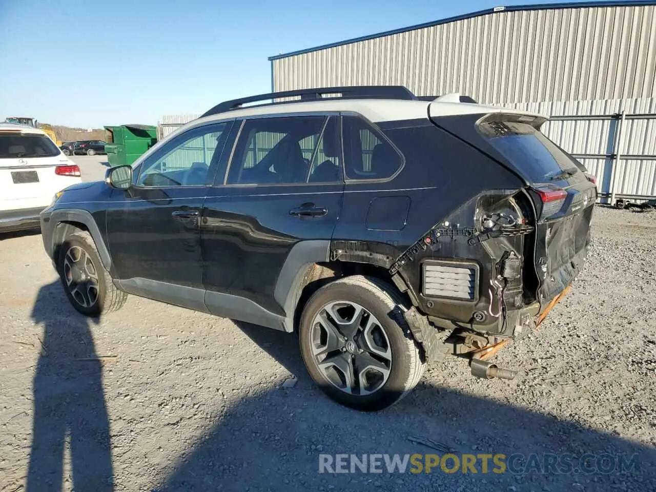 2 Photograph of a damaged car 2T3J1RFV1KW043639 TOYOTA RAV4 2019