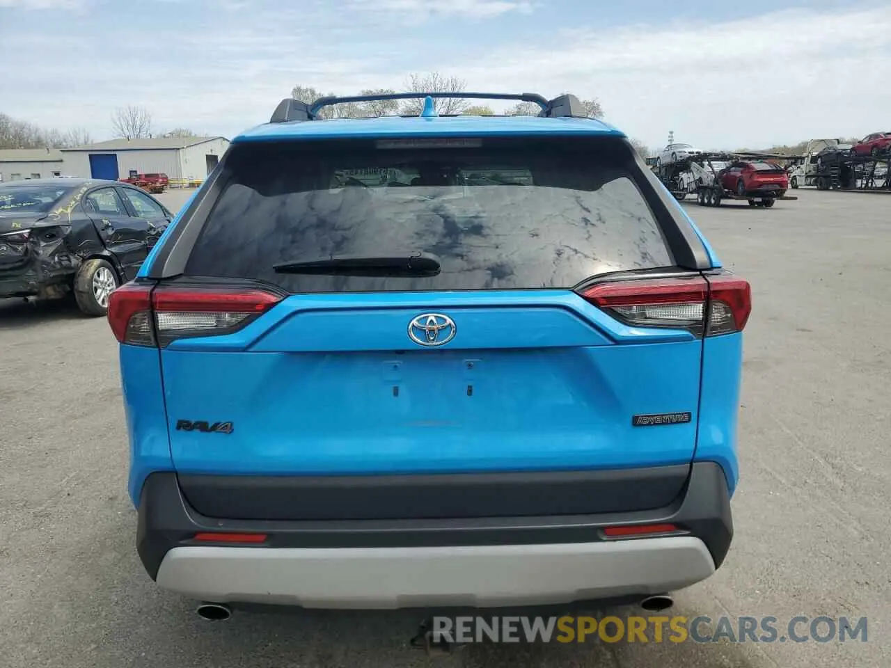 6 Фотография поврежденного автомобиля 2T3J1RFV2KW010228 TOYOTA RAV4 2019