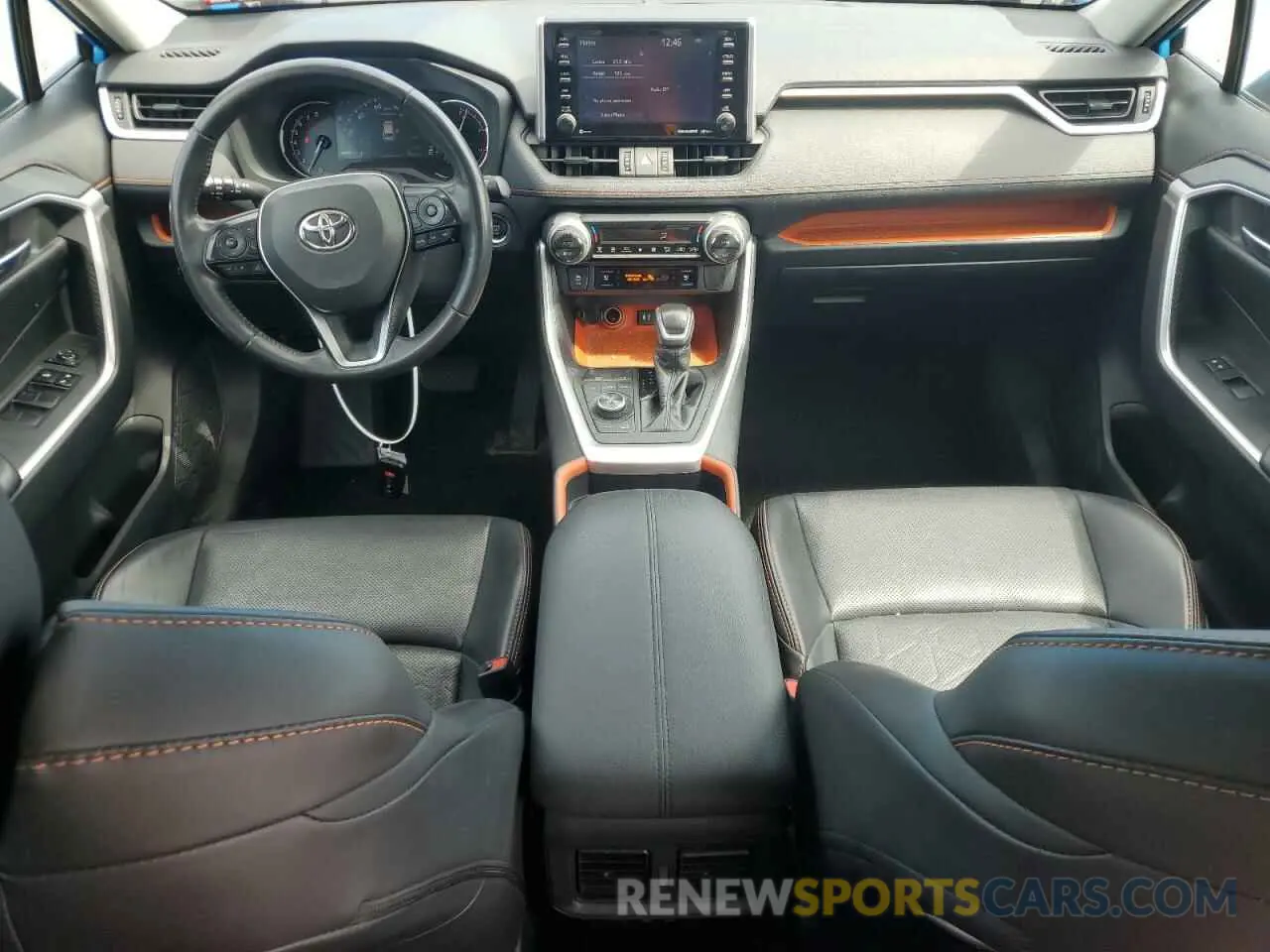 8 Фотография поврежденного автомобиля 2T3J1RFV2KW010228 TOYOTA RAV4 2019