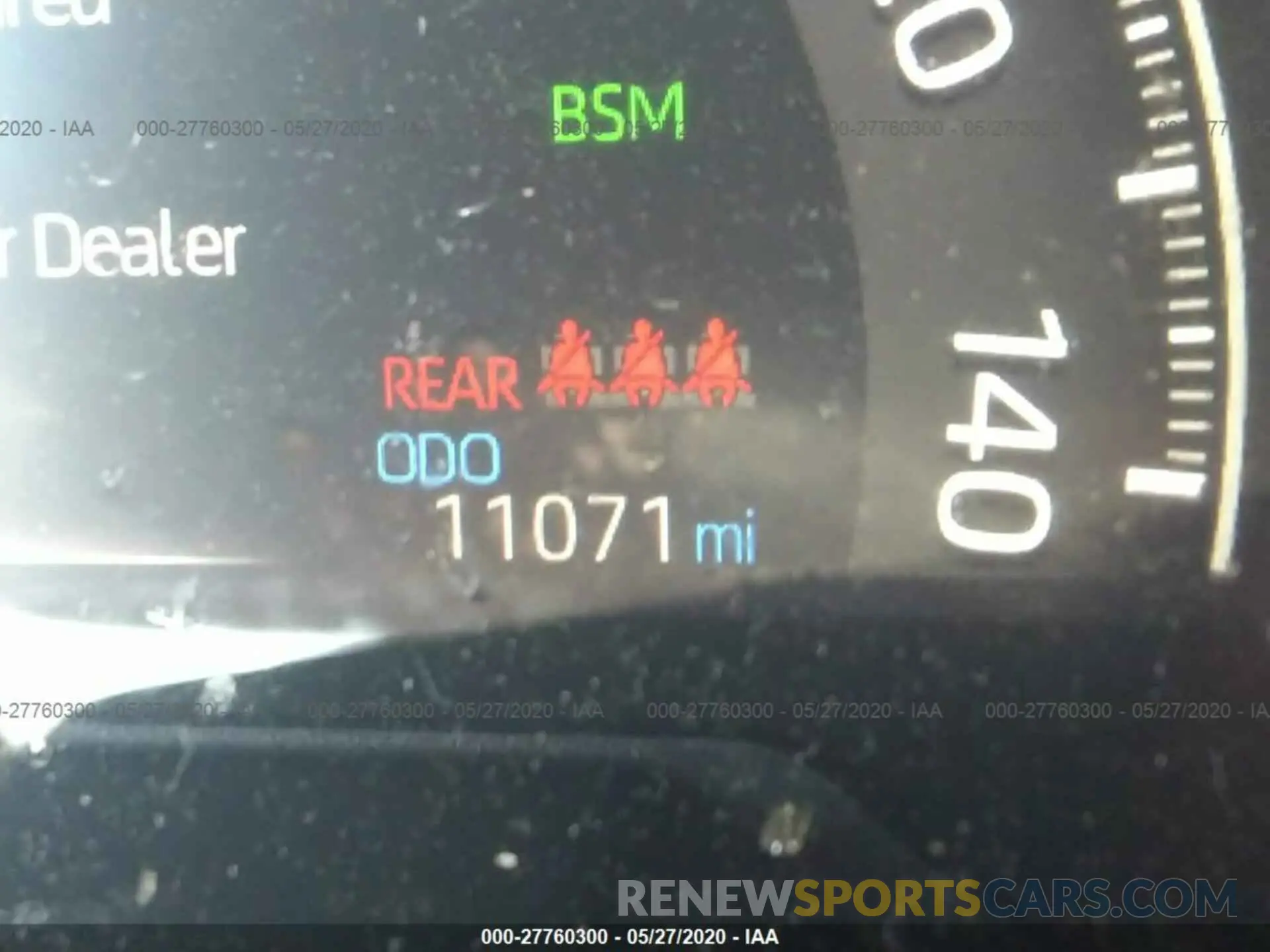 7 Photograph of a damaged car 2T3J1RFV2KW017020 TOYOTA RAV4 2019