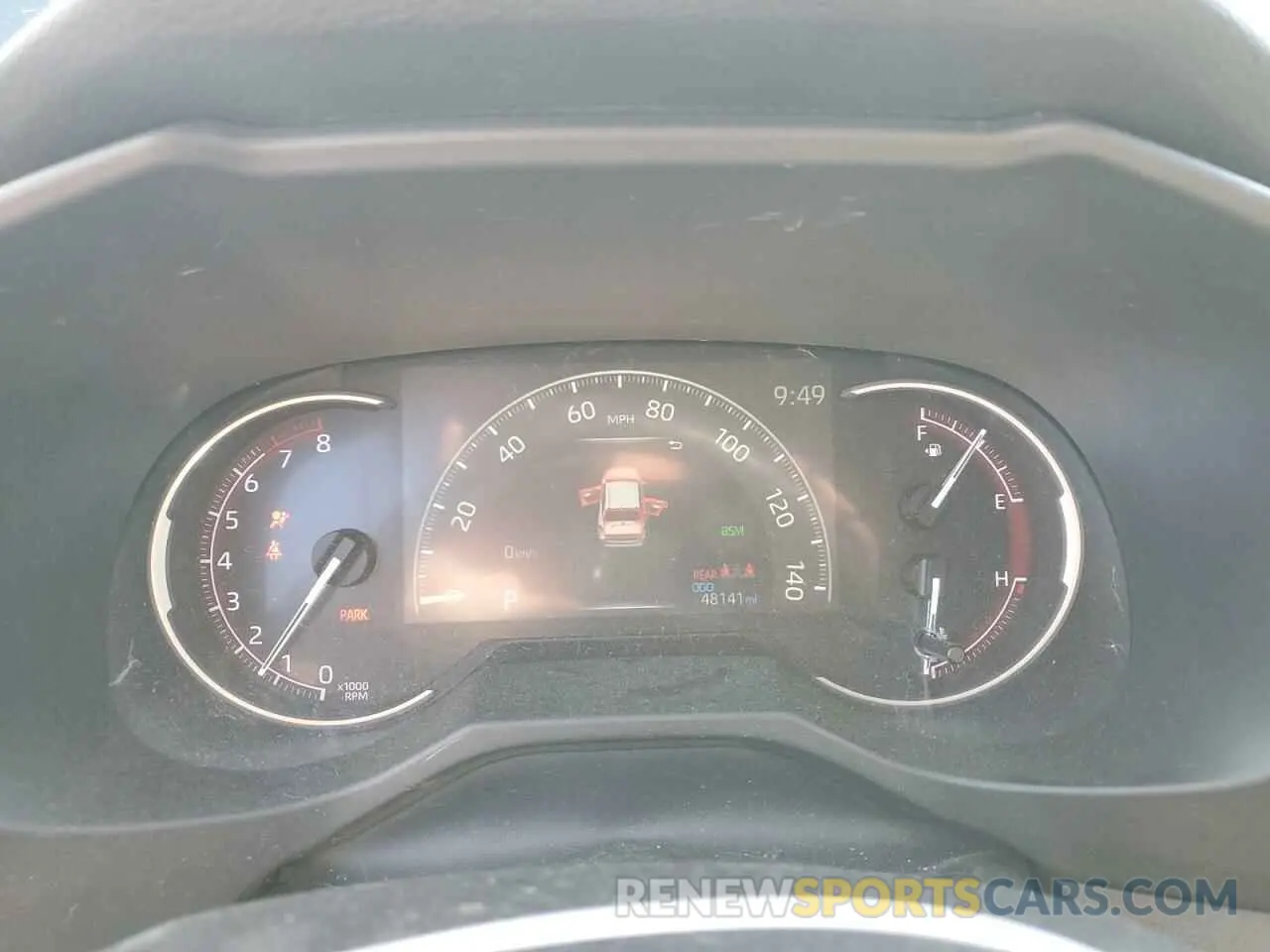 9 Фотография поврежденного автомобиля 2T3J1RFV3KW005930 TOYOTA RAV4 2019