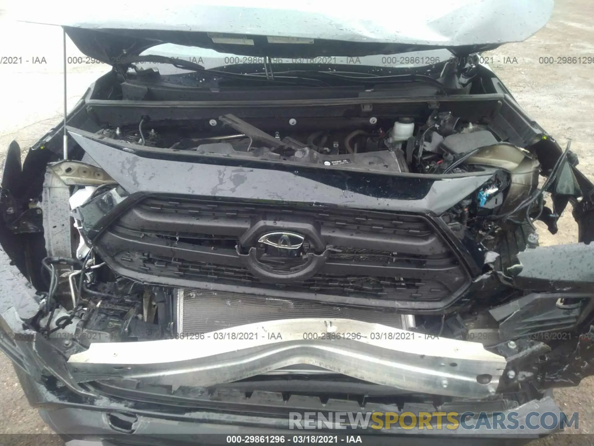 10 Photograph of a damaged car 2T3J1RFV3KW022579 TOYOTA RAV4 2019