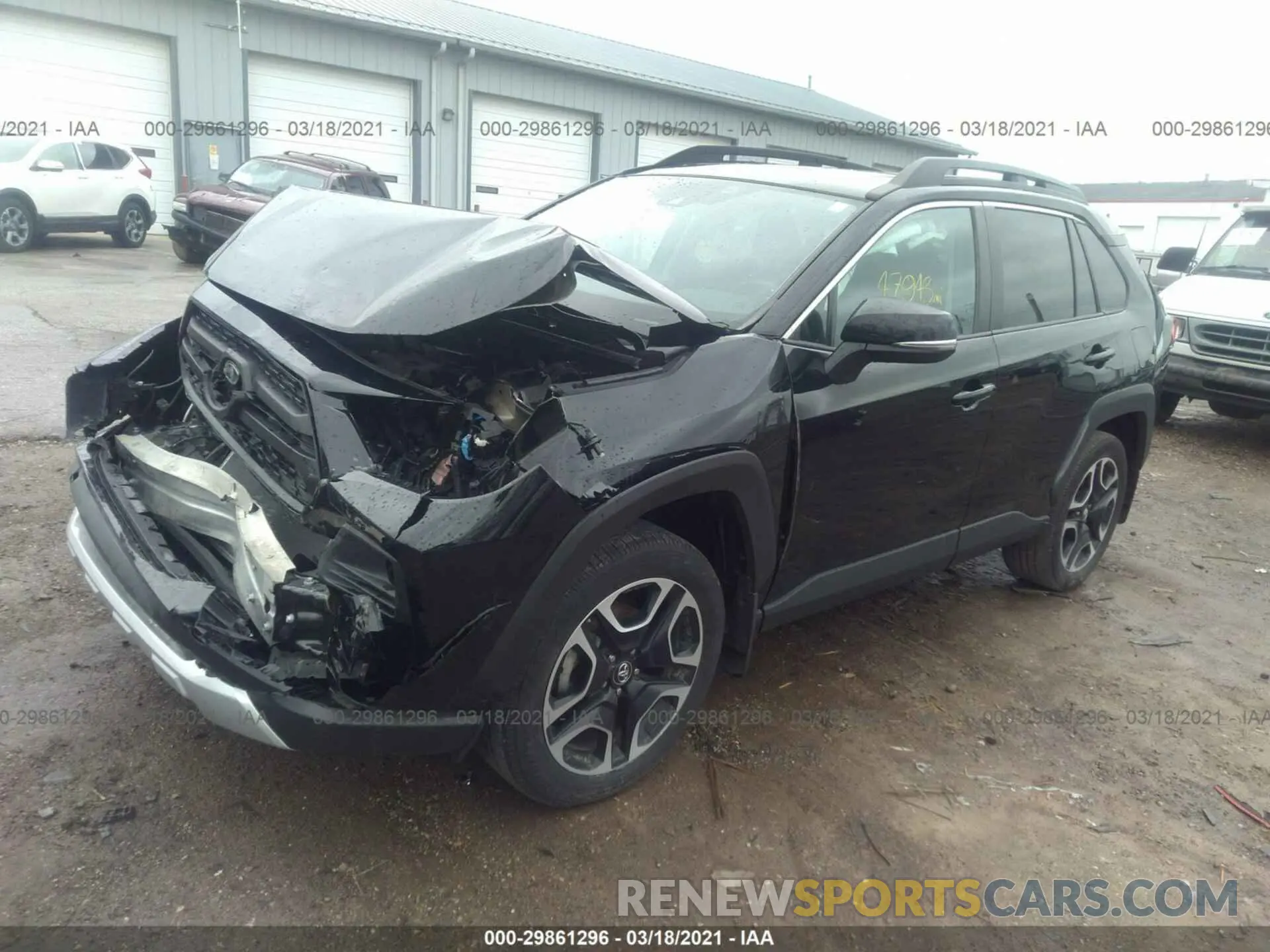 2 Photograph of a damaged car 2T3J1RFV3KW022579 TOYOTA RAV4 2019