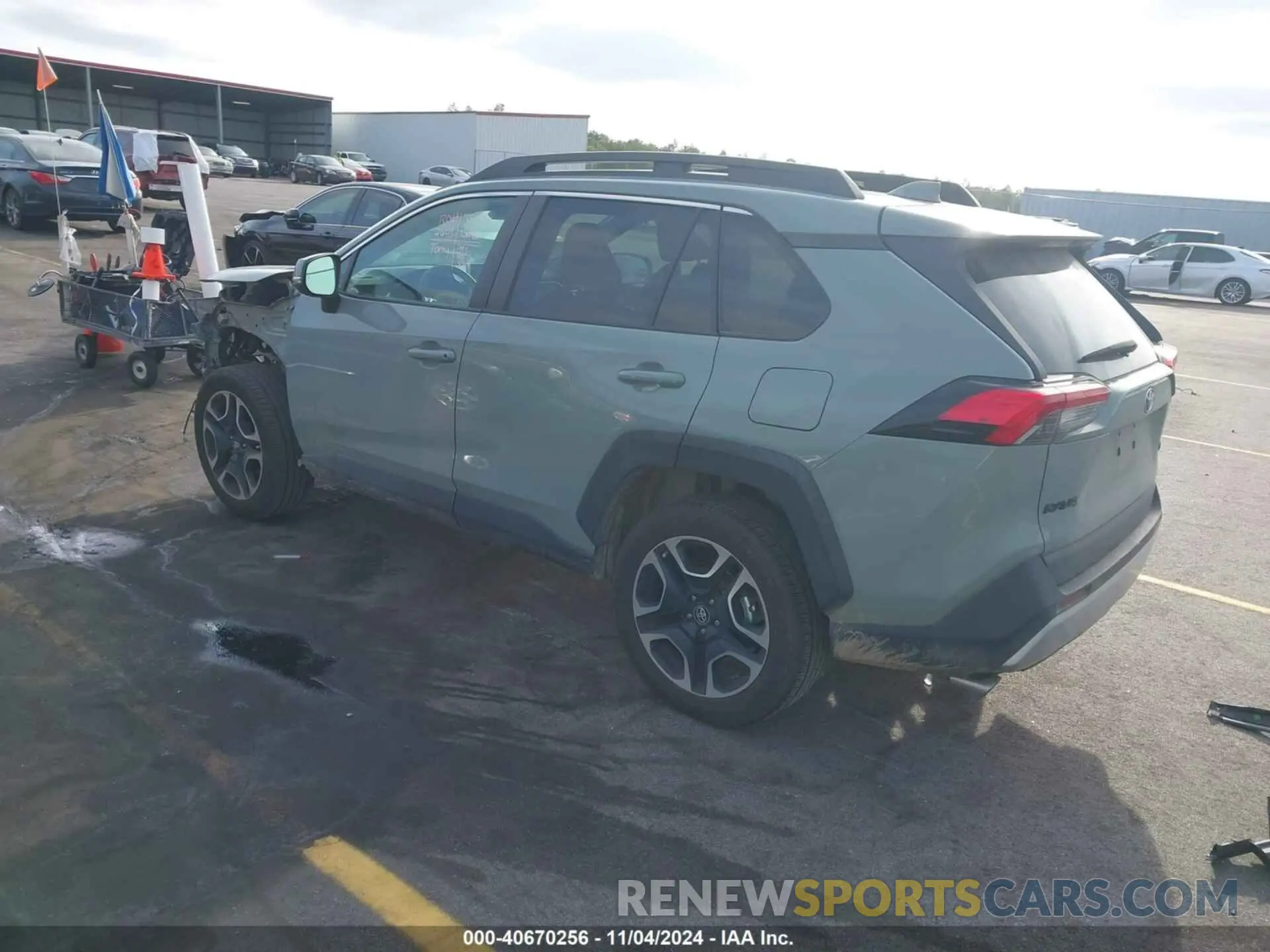 3 Photograph of a damaged car 2T3J1RFV4KW007721 TOYOTA RAV4 2019