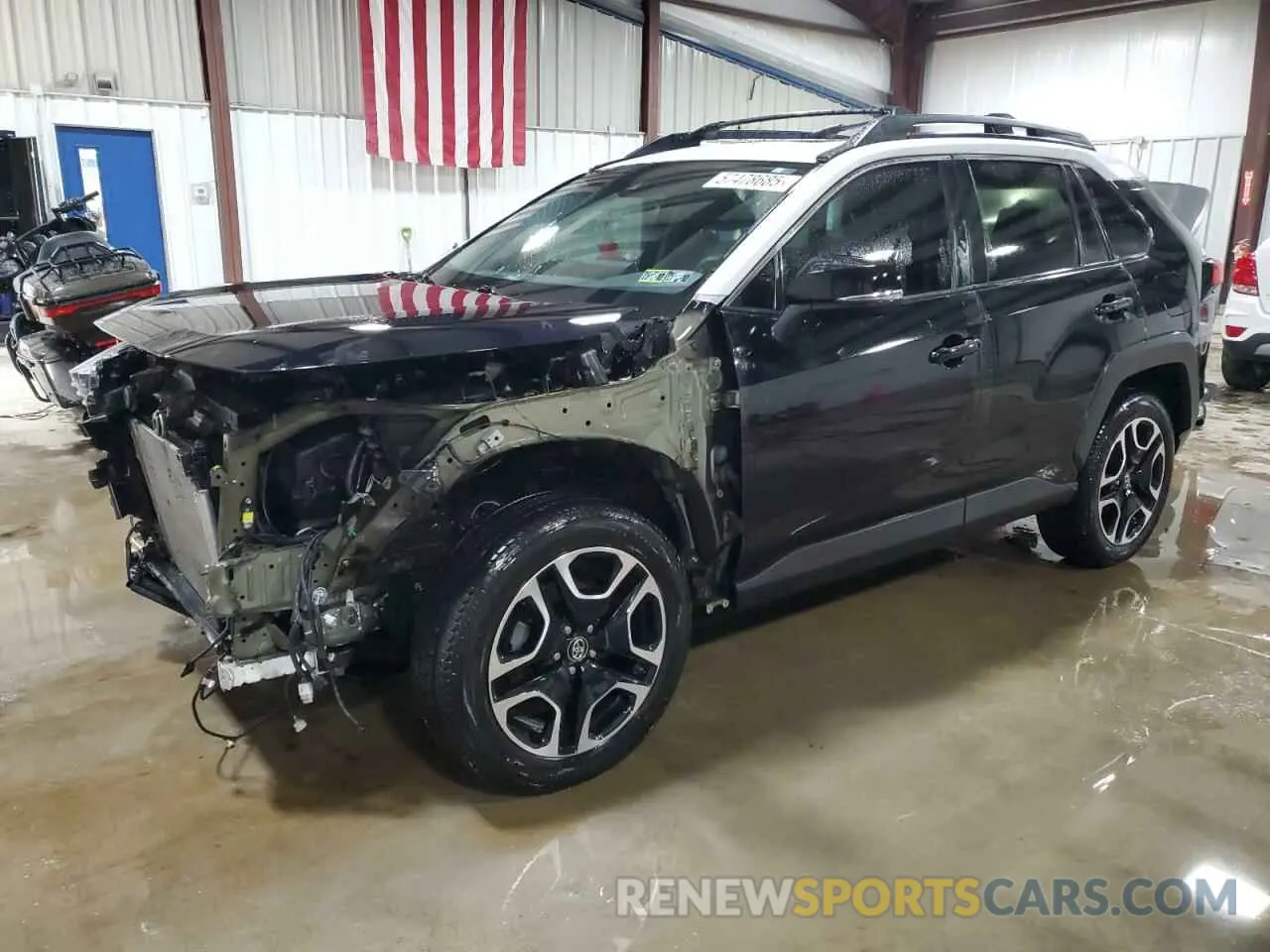 1 Фотография поврежденного автомобиля 2T3J1RFV4KW047782 TOYOTA RAV4 2019