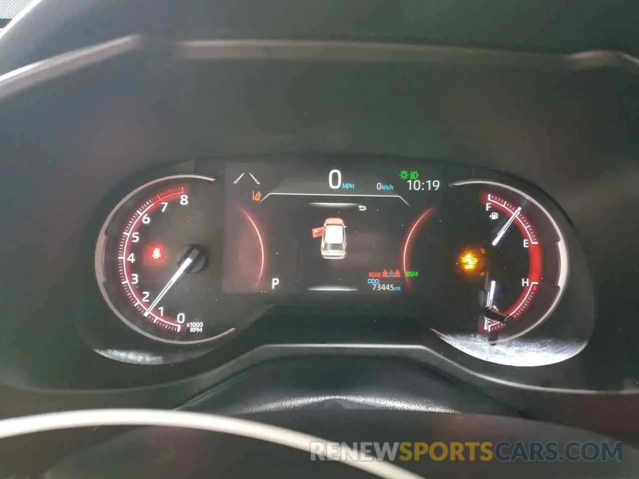 9 Фотография поврежденного автомобиля 2T3J1RFV4KW047782 TOYOTA RAV4 2019