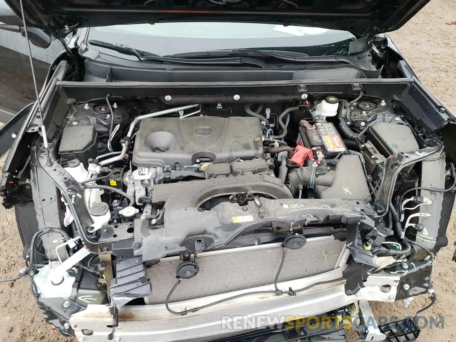 7 Photograph of a damaged car 2T3J1RFV4KW048740 TOYOTA RAV4 2019
