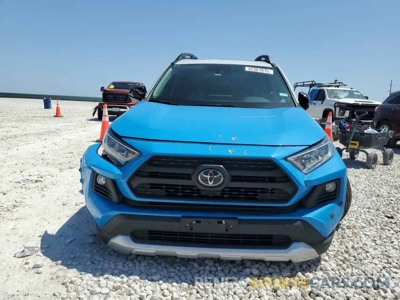 5 Photograph of a damaged car 2T3J1RFV5KC017255 TOYOTA RAV4 2019