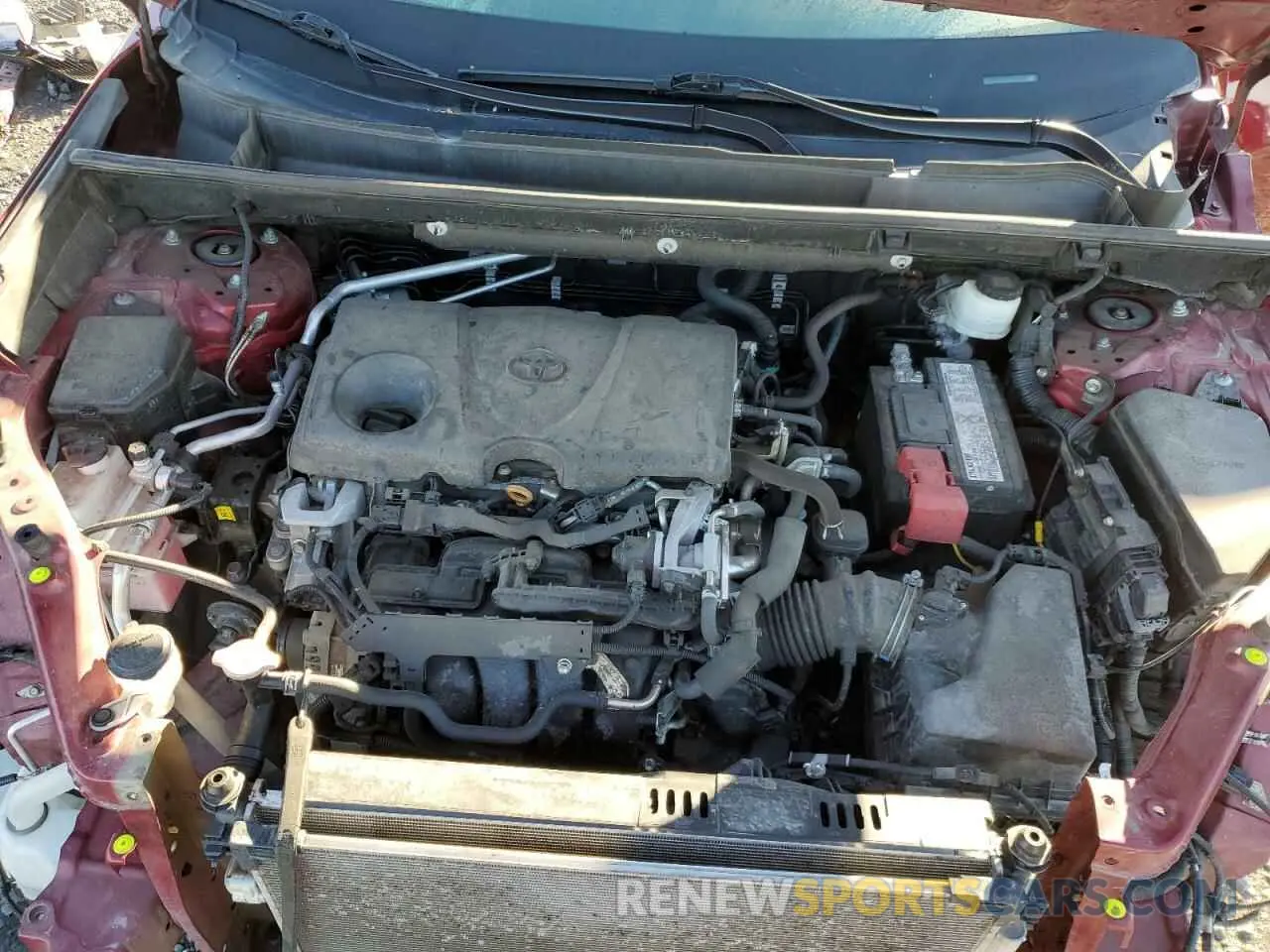12 Фотография поврежденного автомобиля 2T3J1RFV5KC029759 TOYOTA RAV4 2019