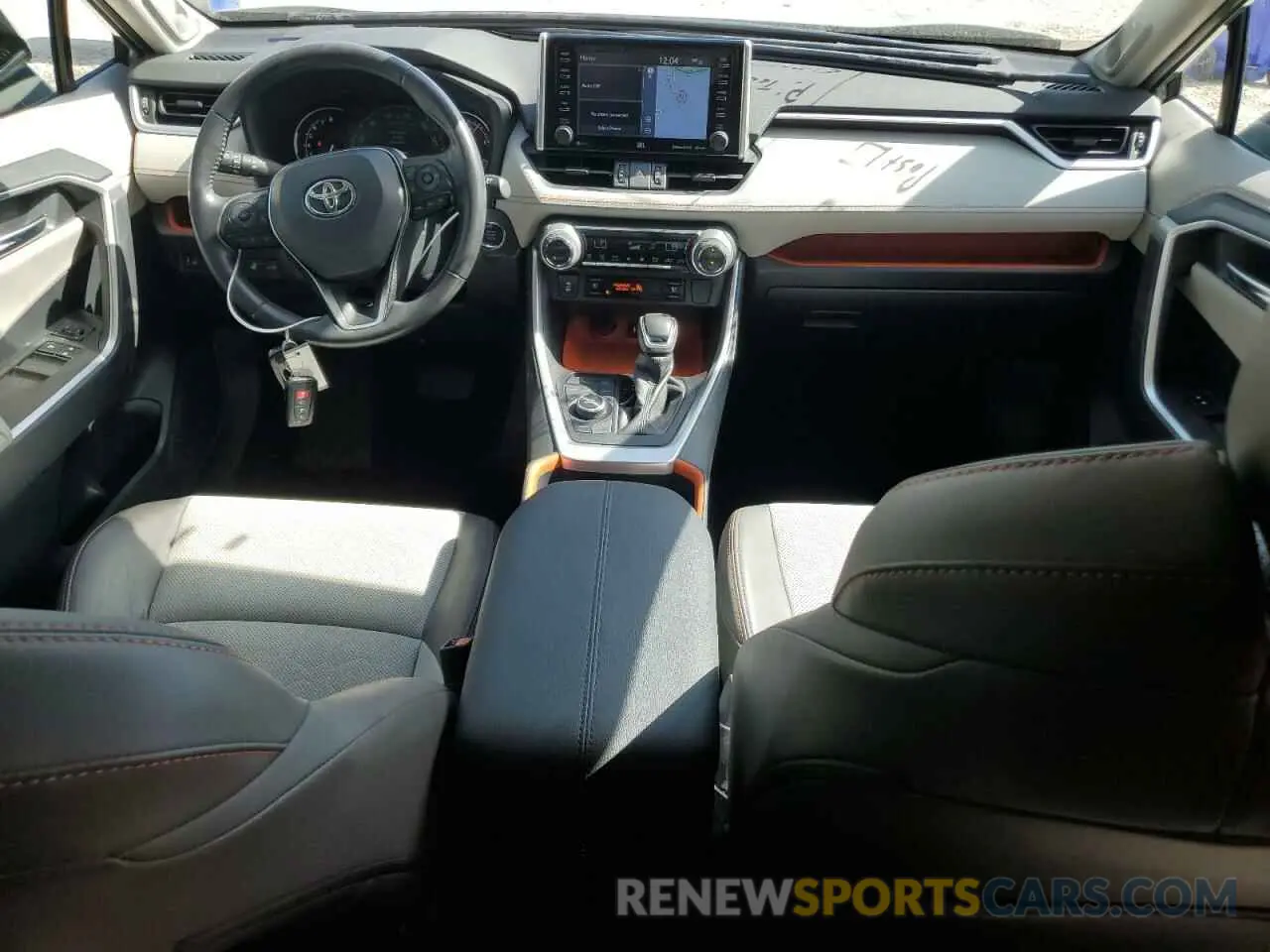 8 Photograph of a damaged car 2T3J1RFV5KW048326 TOYOTA RAV4 2019