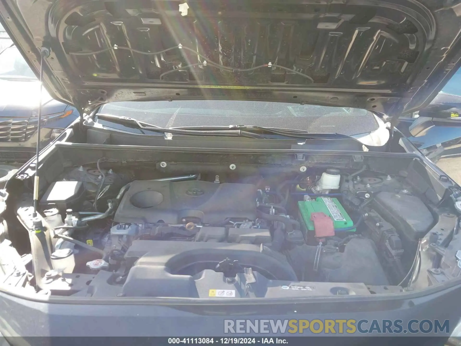 10 Фотография поврежденного автомобиля 2T3J1RFV5KW050173 TOYOTA RAV4 2019