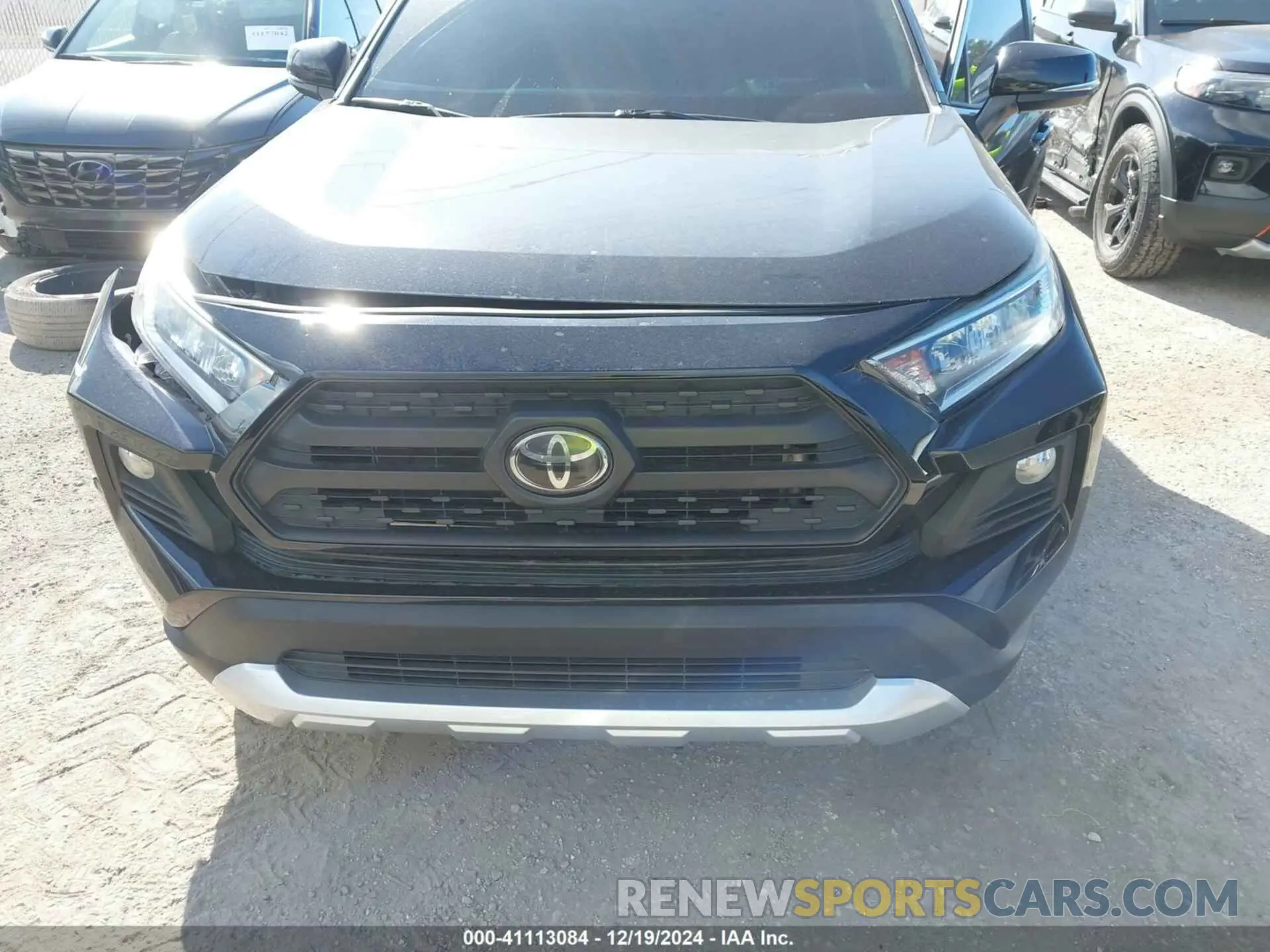 6 Фотография поврежденного автомобиля 2T3J1RFV5KW050173 TOYOTA RAV4 2019