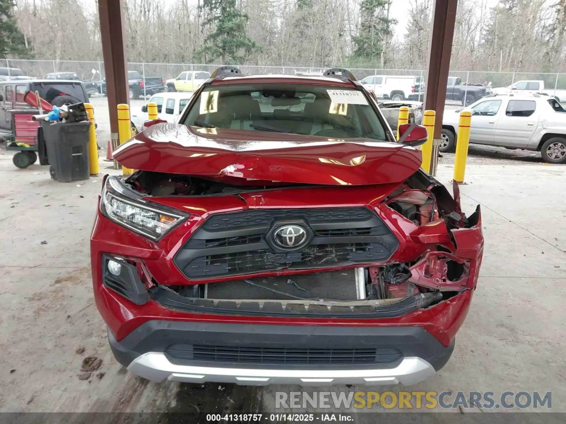 13 Photograph of a damaged car 2T3J1RFV6KW020244 TOYOTA RAV4 2019