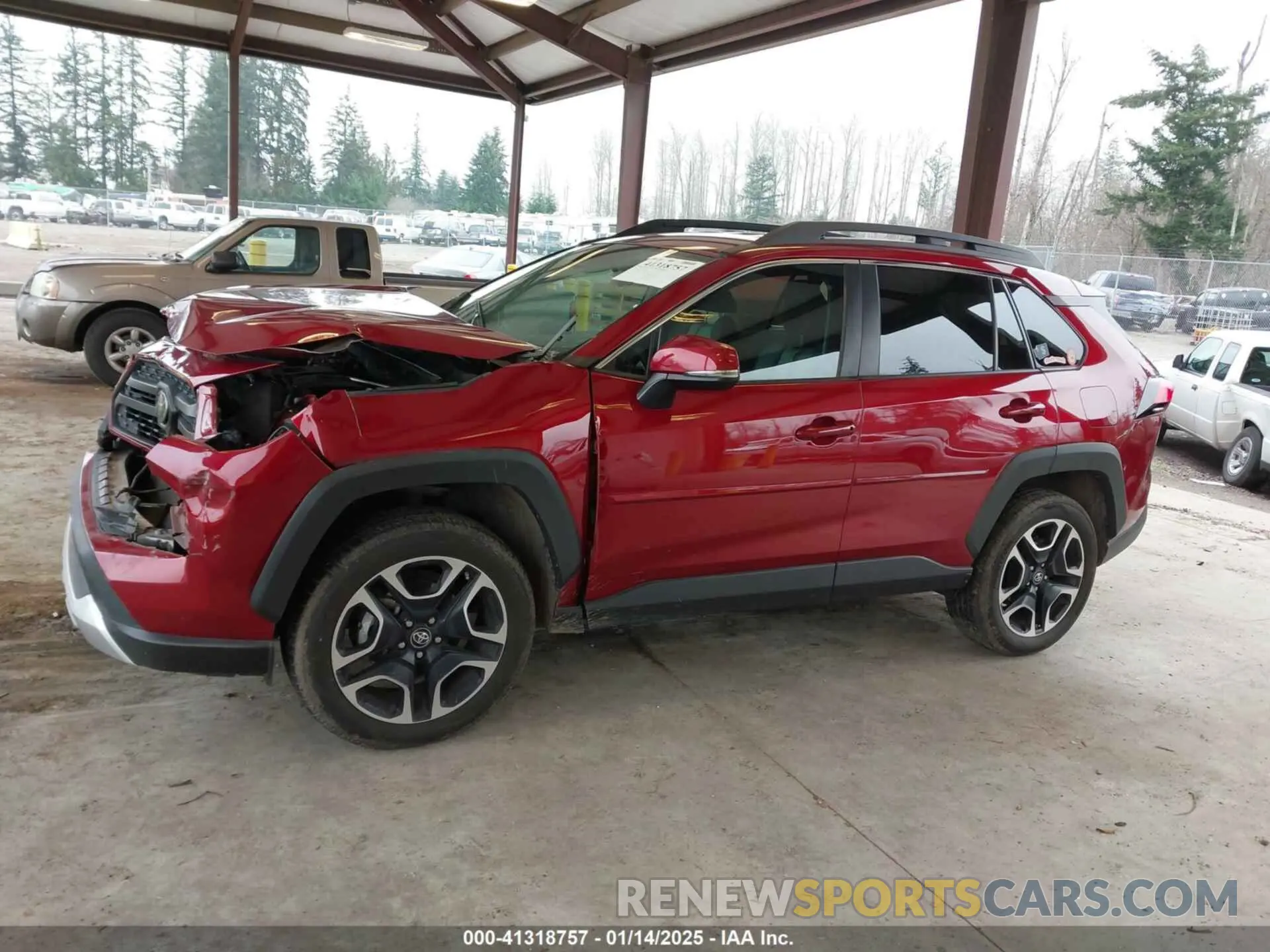 15 Photograph of a damaged car 2T3J1RFV6KW020244 TOYOTA RAV4 2019