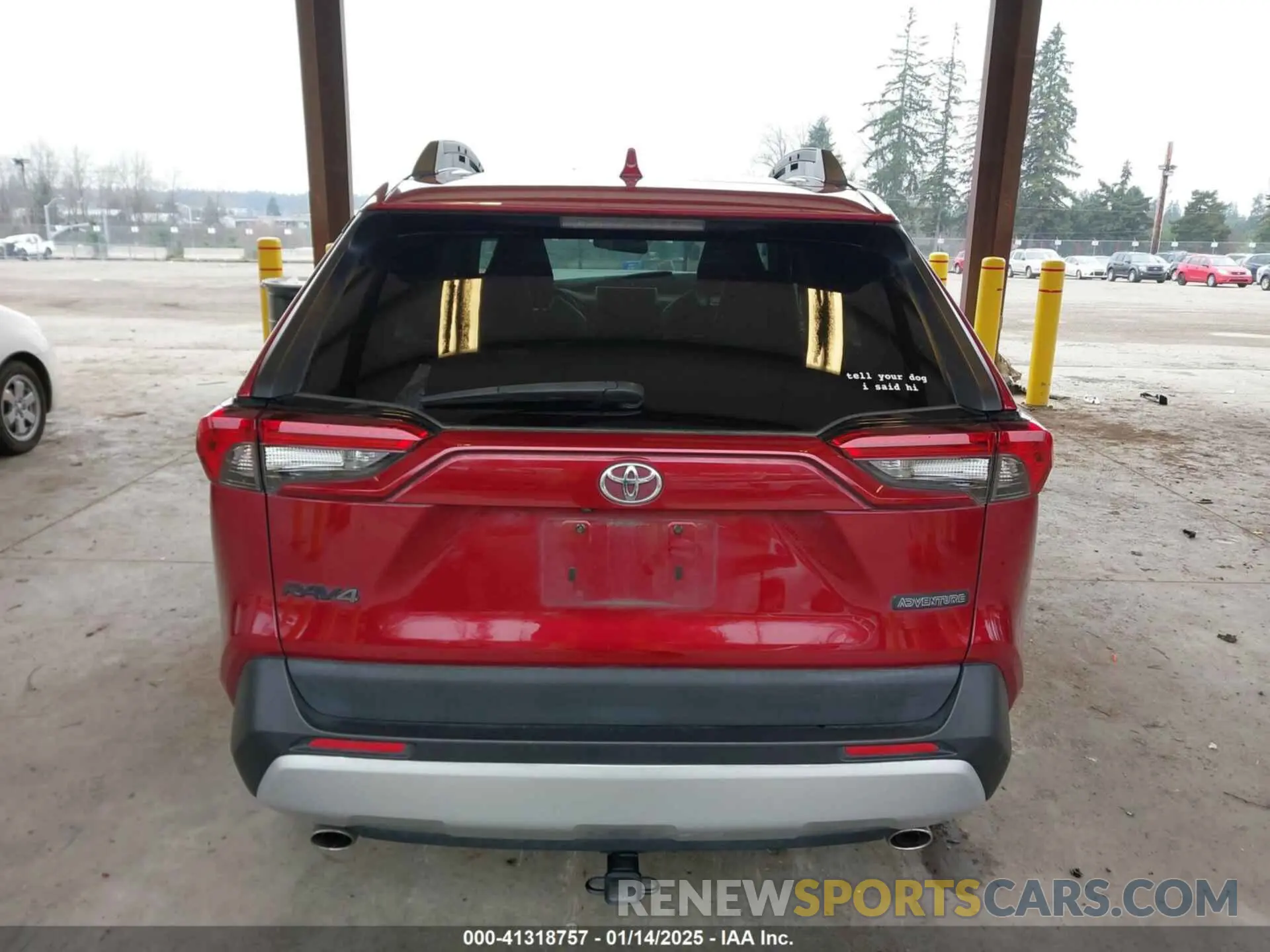 17 Photograph of a damaged car 2T3J1RFV6KW020244 TOYOTA RAV4 2019