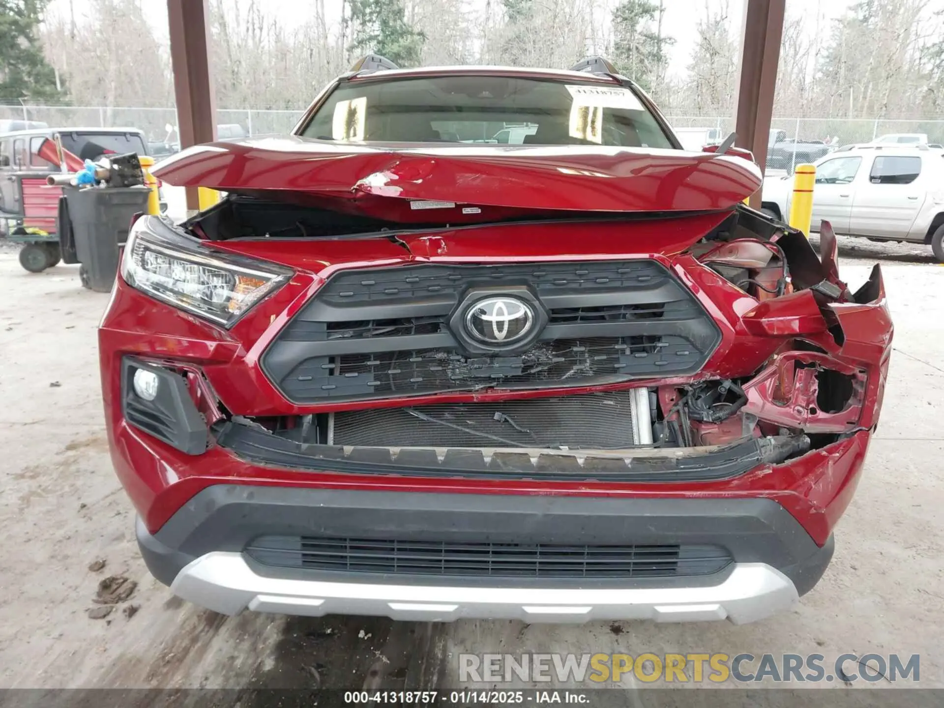 6 Photograph of a damaged car 2T3J1RFV6KW020244 TOYOTA RAV4 2019