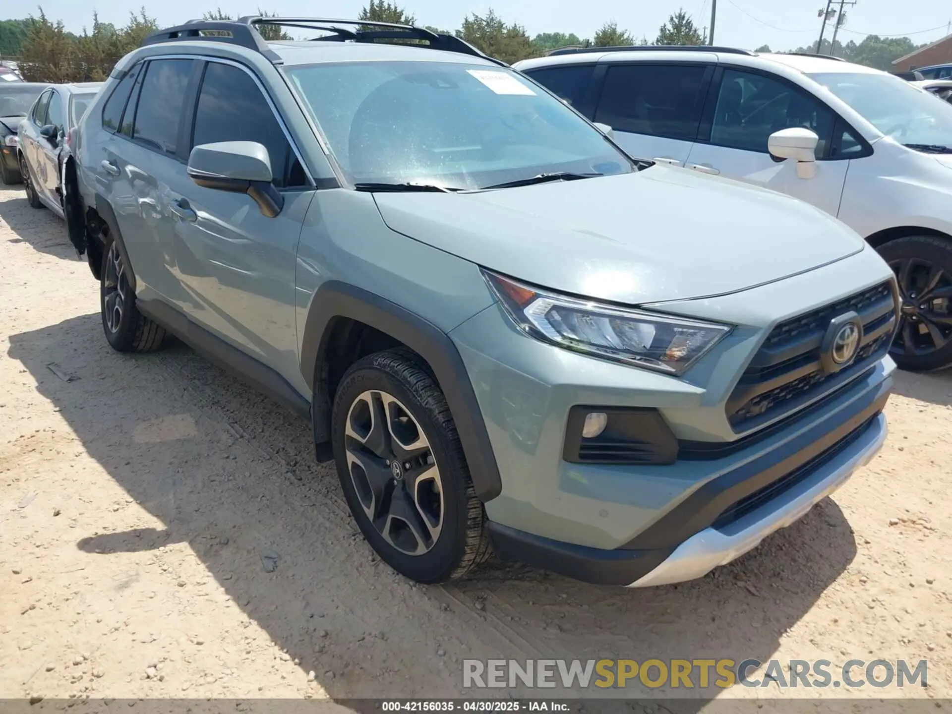 1 Photograph of a damaged car 2T3J1RFV7KC044232 TOYOTA RAV4 2019