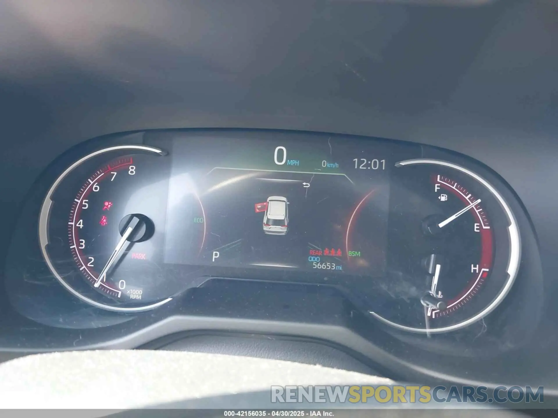 7 Photograph of a damaged car 2T3J1RFV7KC044232 TOYOTA RAV4 2019