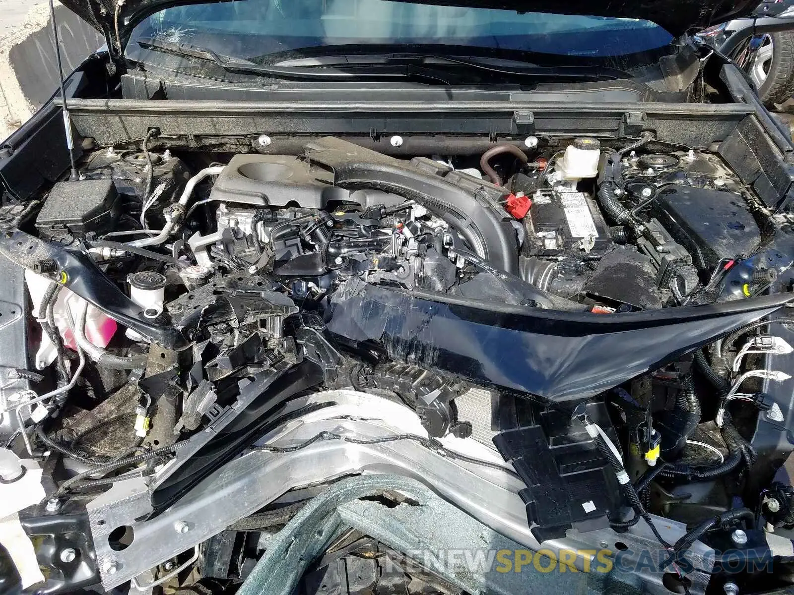 7 Photograph of a damaged car 2T3J1RFV7KC053027 TOYOTA RAV4 2019
