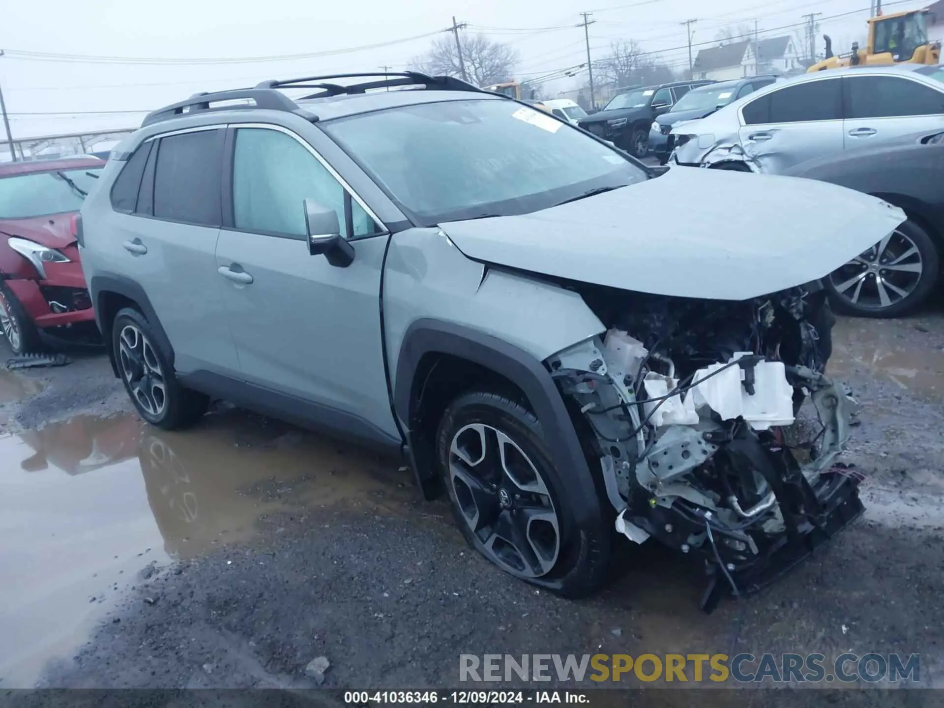 1 Photograph of a damaged car 2T3J1RFV7KW007759 TOYOTA RAV4 2019