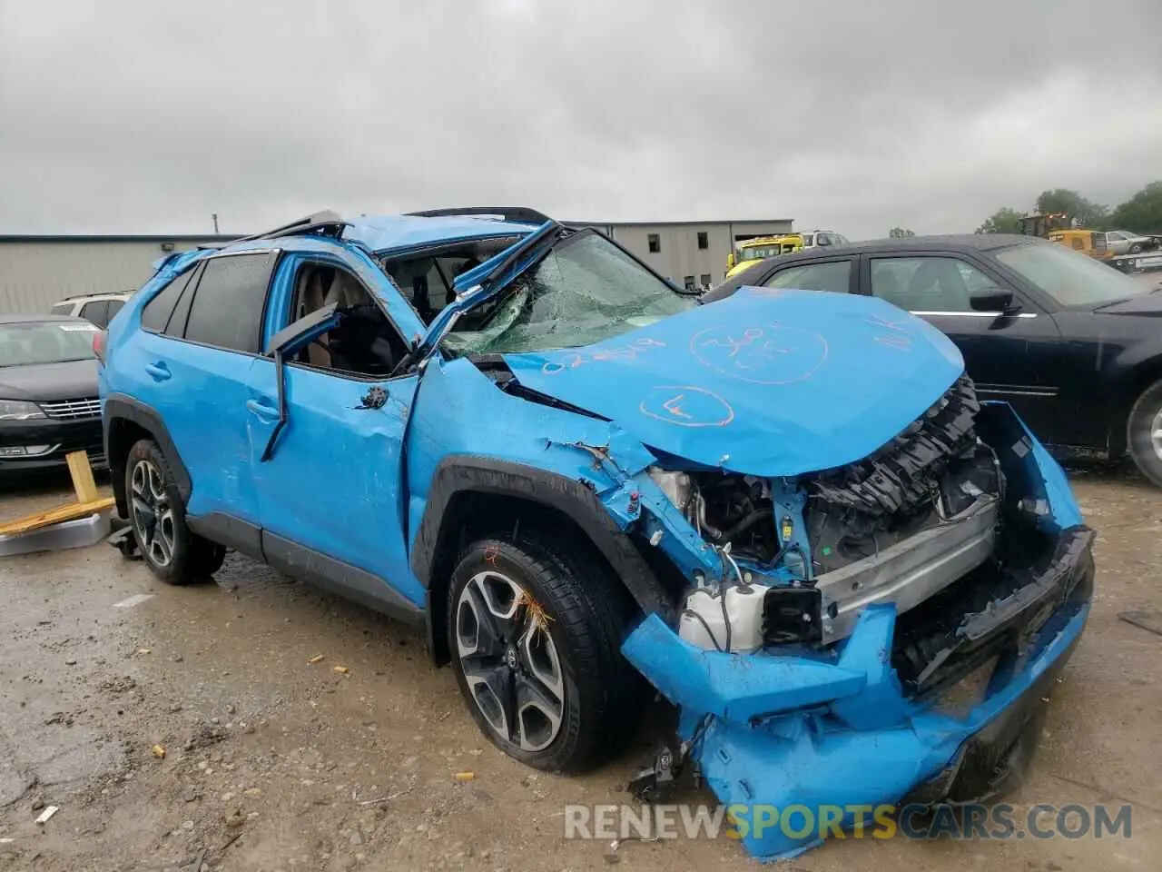 1 Фотография поврежденного автомобиля 2T3J1RFV7KW022519 TOYOTA RAV4 2019