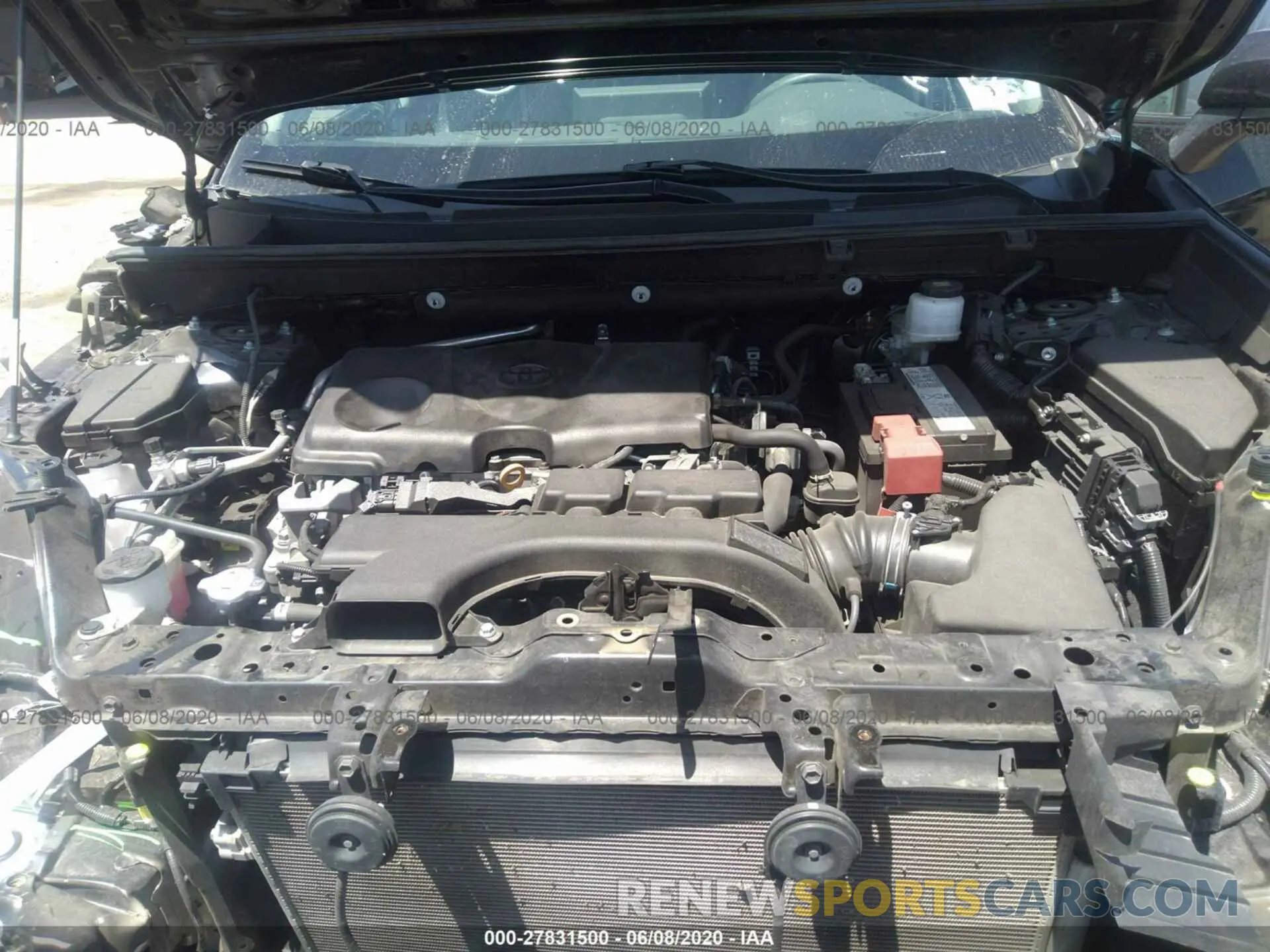 10 Photograph of a damaged car 2T3J1RFV8KW004806 TOYOTA RAV4 2019