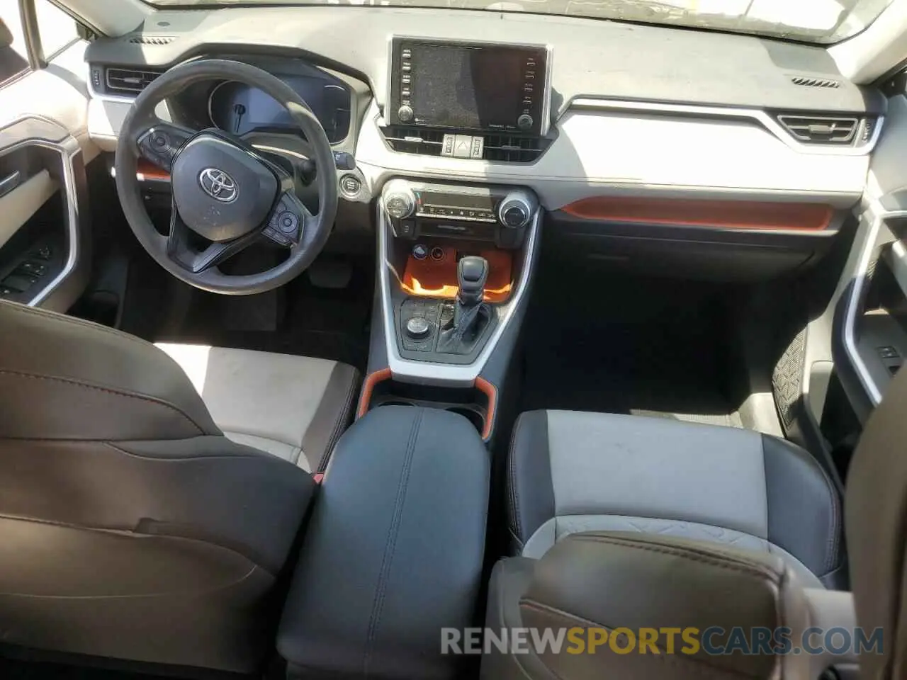 8 Фотография поврежденного автомобиля 2T3J1RFV8KW014414 TOYOTA RAV4 2019