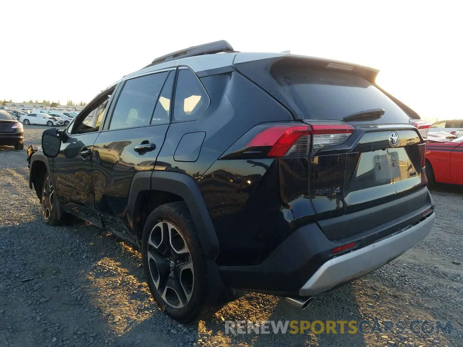 3 Photograph of a damaged car 2T3J1RFV8KW019726 TOYOTA RAV4 2019