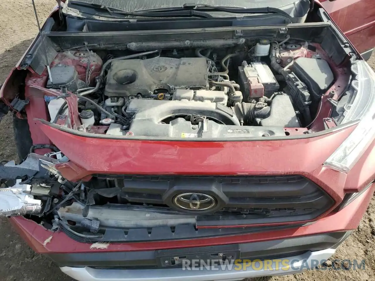12 Photograph of a damaged car 2T3J1RFV8KW021735 TOYOTA RAV4 2019