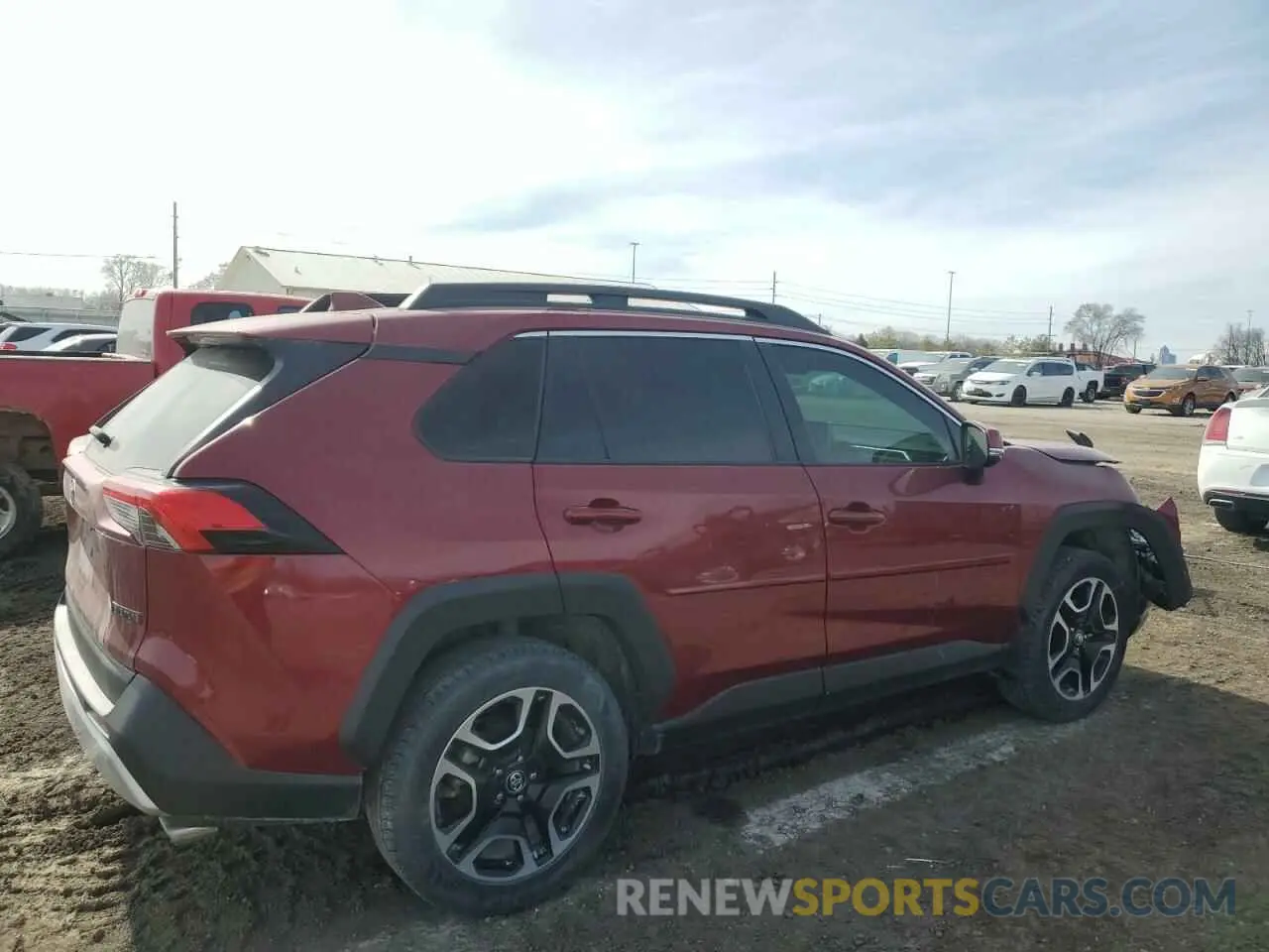3 Photograph of a damaged car 2T3J1RFV8KW021735 TOYOTA RAV4 2019