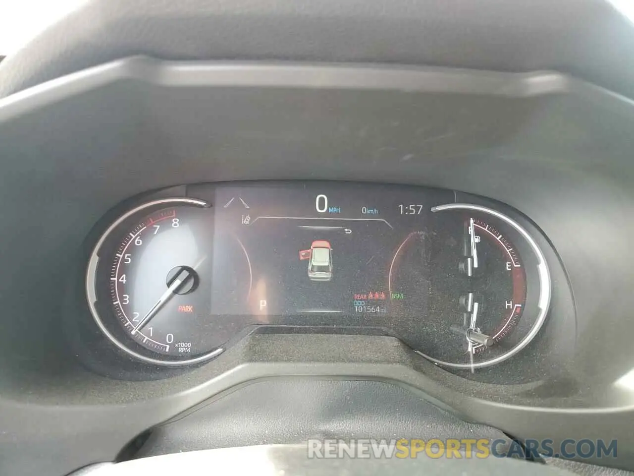 9 Photograph of a damaged car 2T3J1RFV8KW021735 TOYOTA RAV4 2019