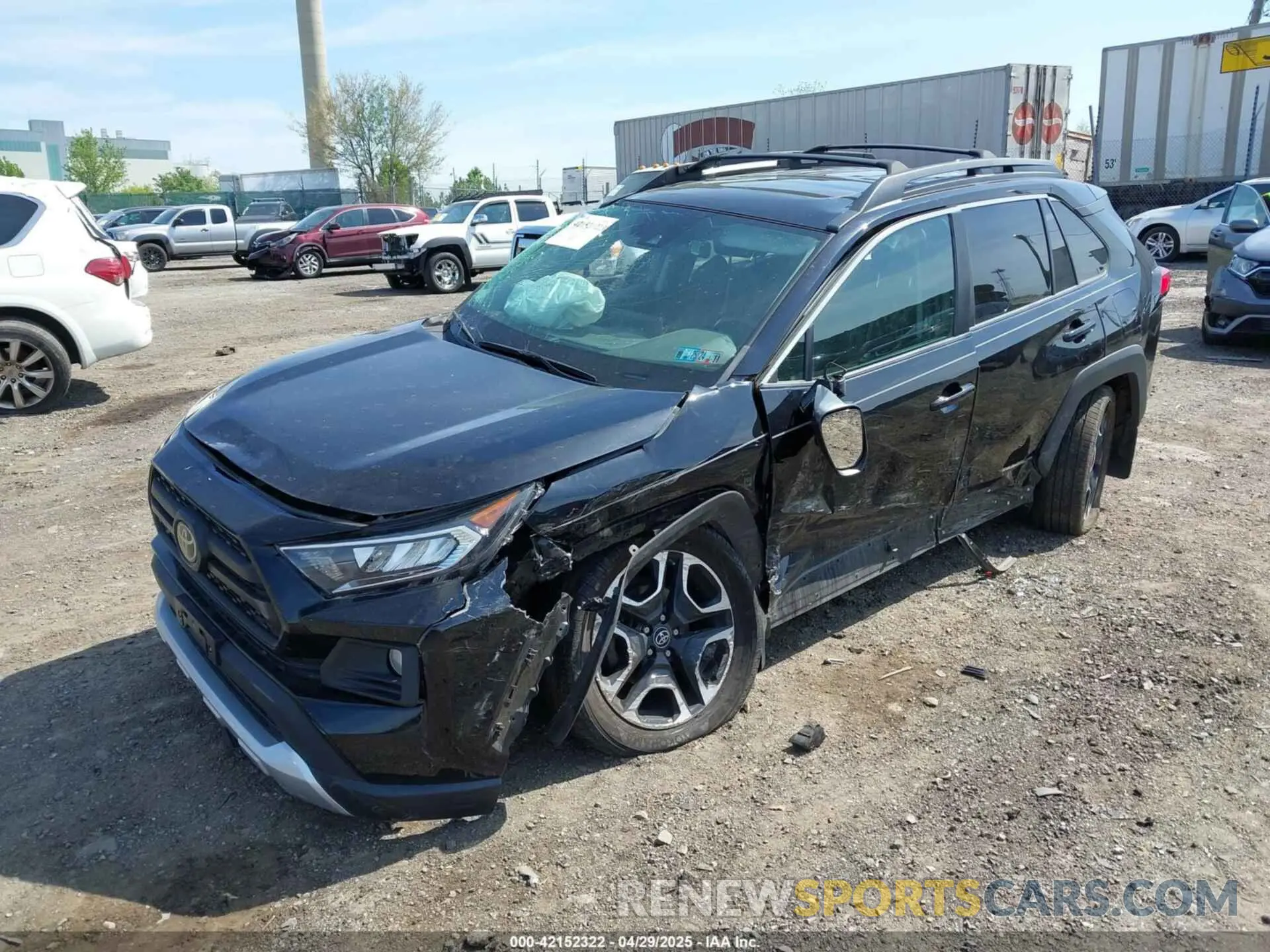 2 Фотография поврежденного автомобиля 2T3J1RFV9KW011831 TOYOTA RAV4 2019
