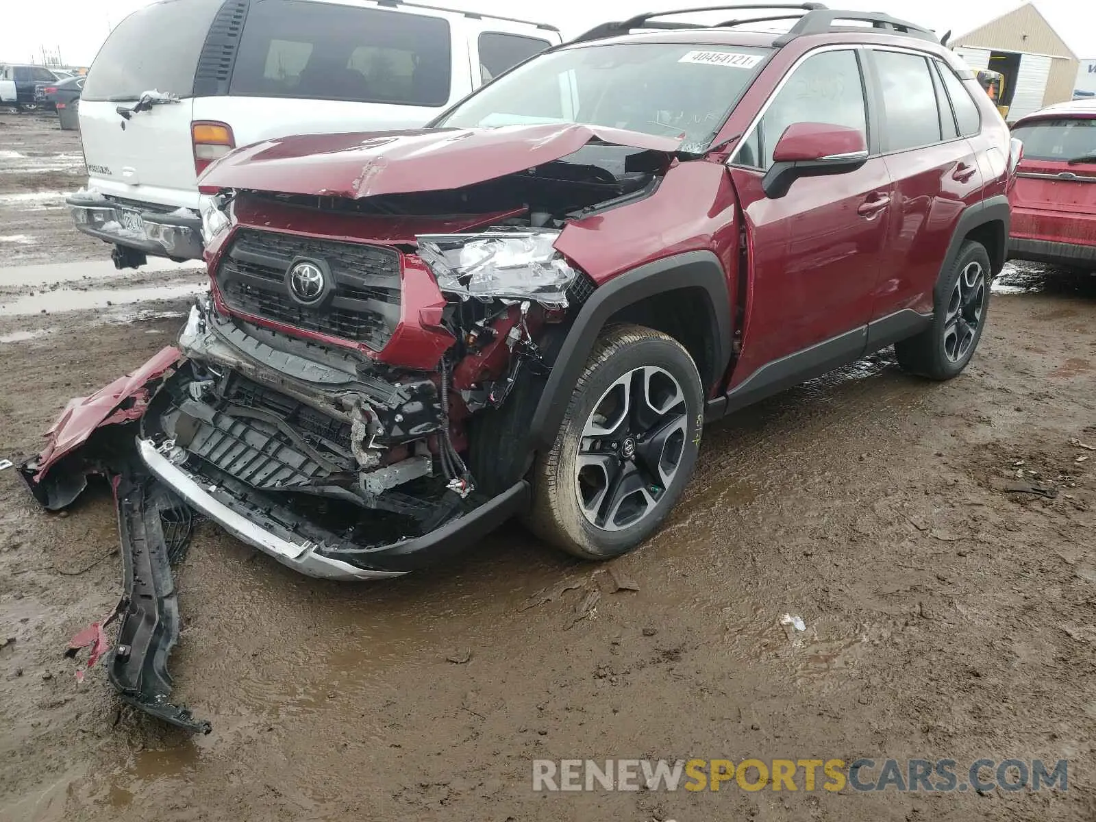 2 Photograph of a damaged car 2T3J1RFVXKW003933 TOYOTA RAV4 2019