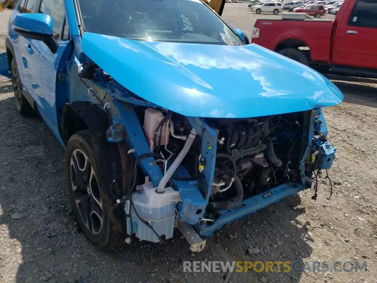 9 Фотография поврежденного автомобиля 2T3J1RFVXKW025799 TOYOTA RAV4 2019