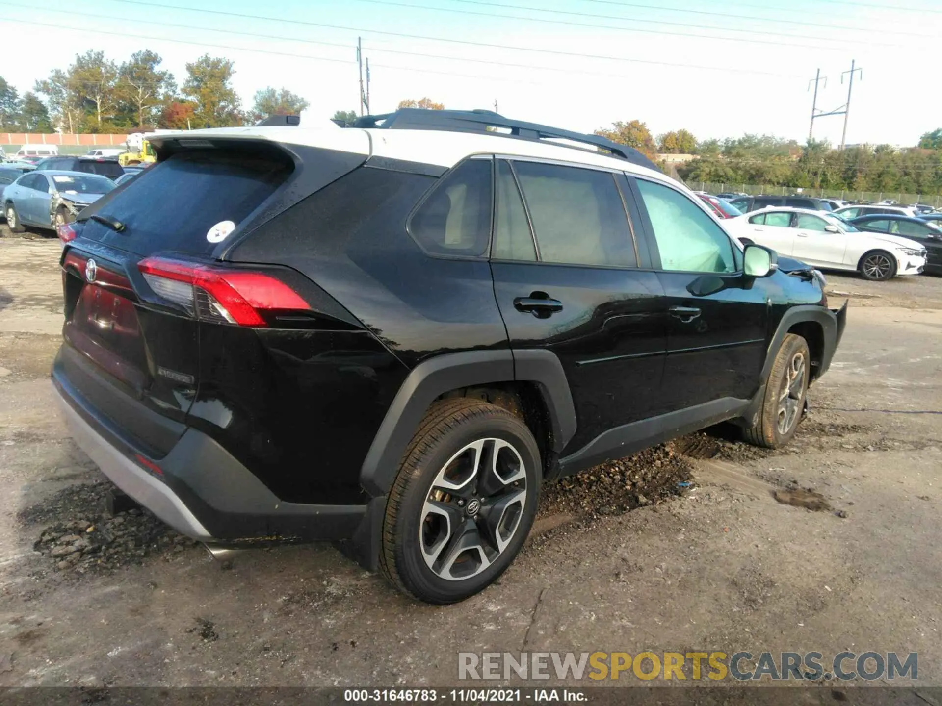 4 Photograph of a damaged car 2T3J1RFVXKW046393 TOYOTA RAV4 2019