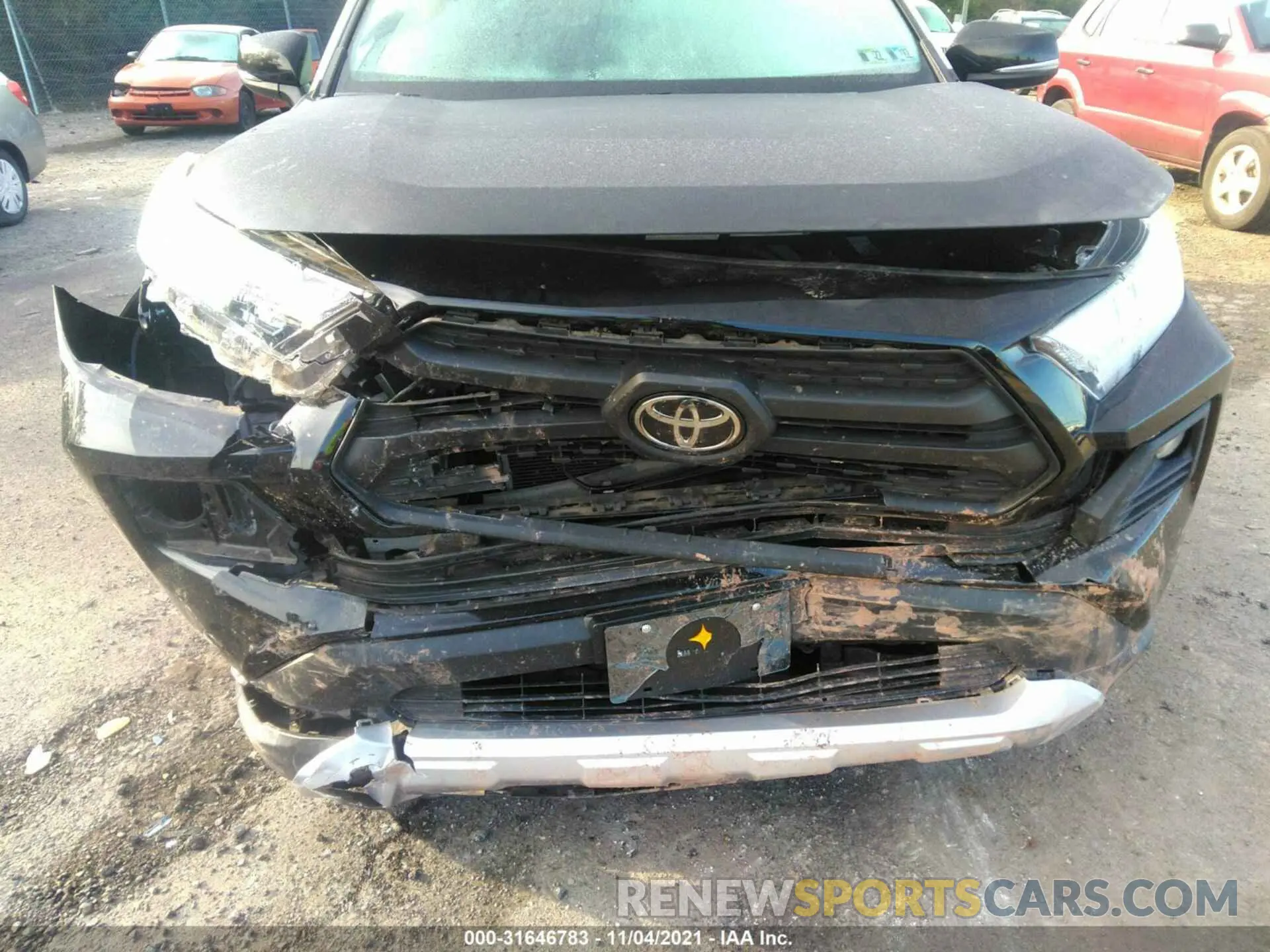 6 Photograph of a damaged car 2T3J1RFVXKW046393 TOYOTA RAV4 2019