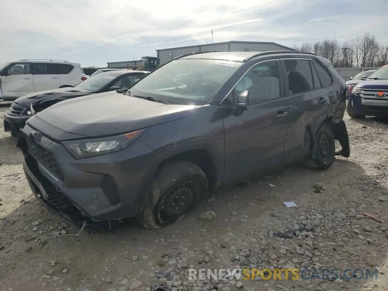 1 Фотография поврежденного автомобиля 2T3K1RFV0KW054264 TOYOTA RAV4 2019