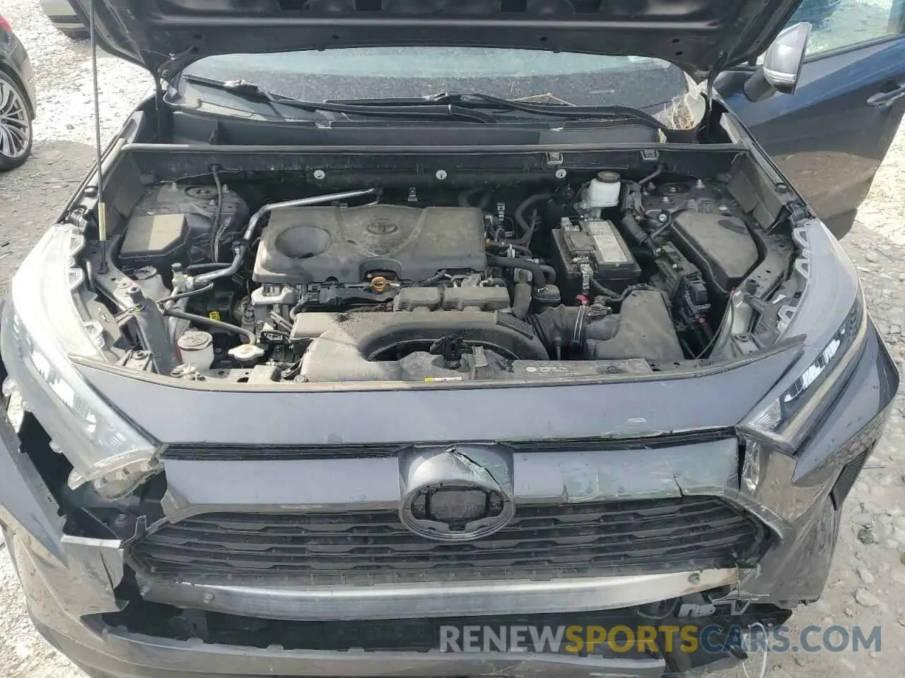 13 Фотография поврежденного автомобиля 2T3K1RFV0KW054264 TOYOTA RAV4 2019