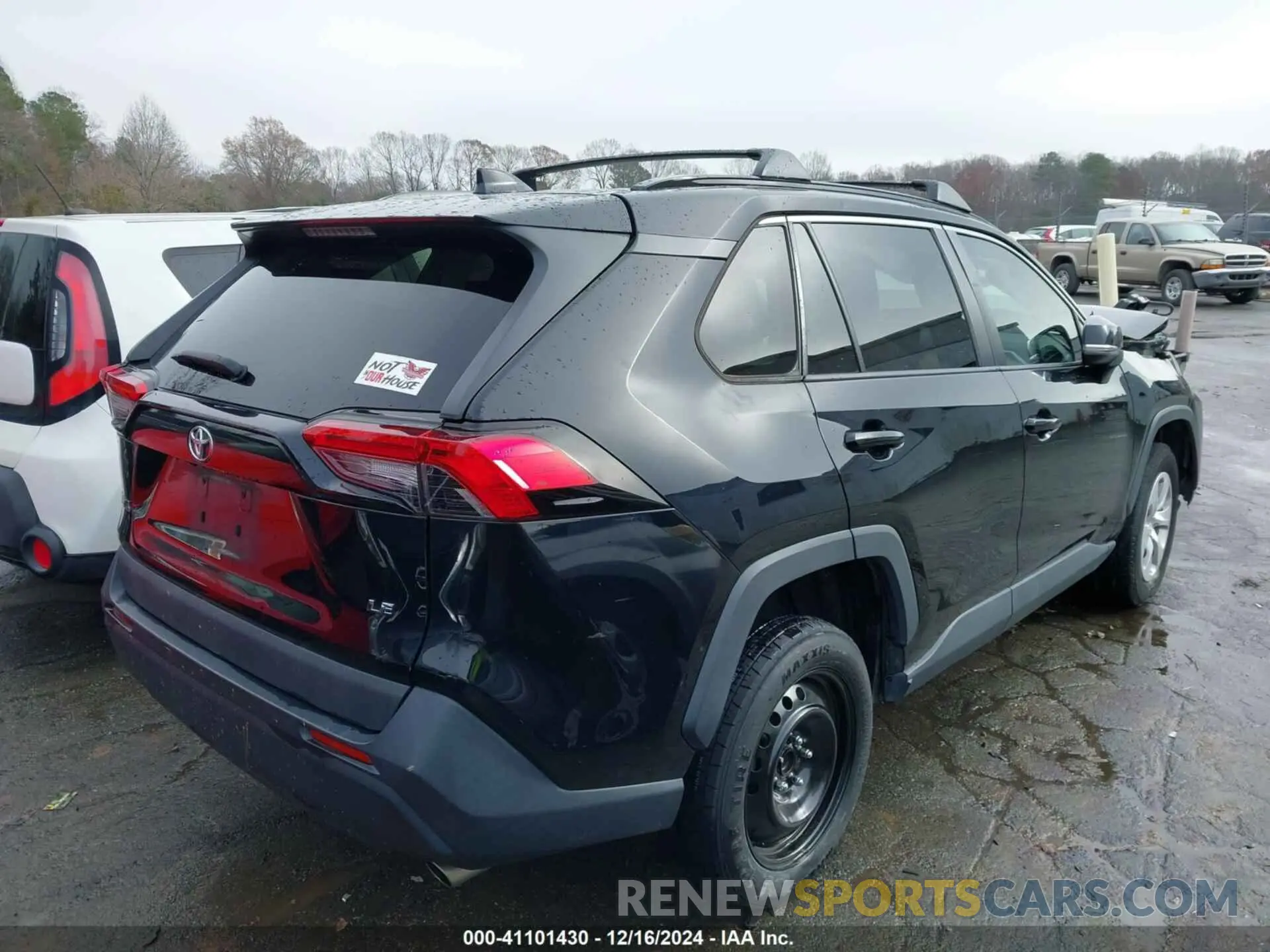 4 Фотография поврежденного автомобиля 2T3K1RFV2KW020522 TOYOTA RAV4 2019