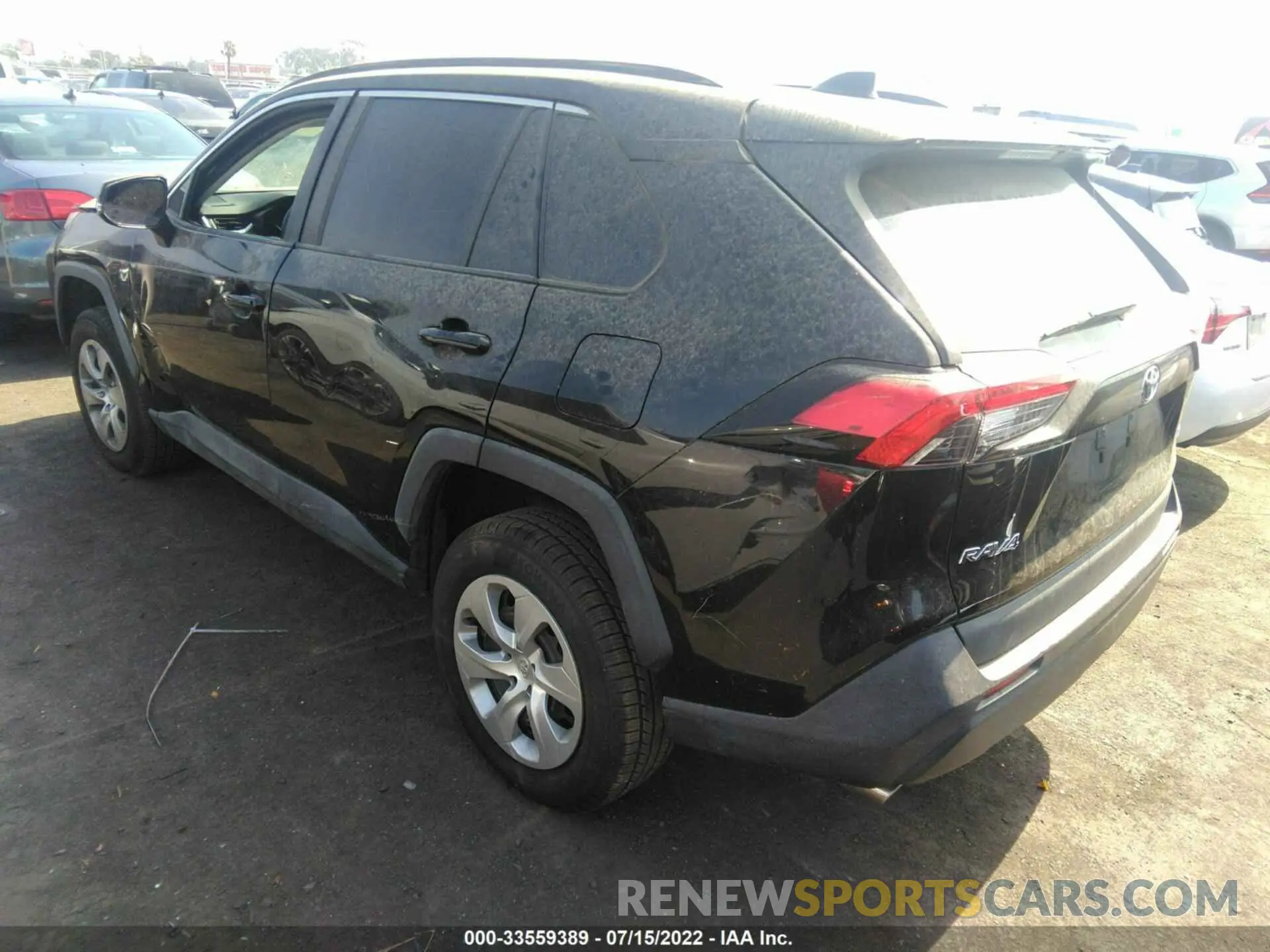 3 Photograph of a damaged car 2T3K1RFV3KC013547 TOYOTA RAV4 2019