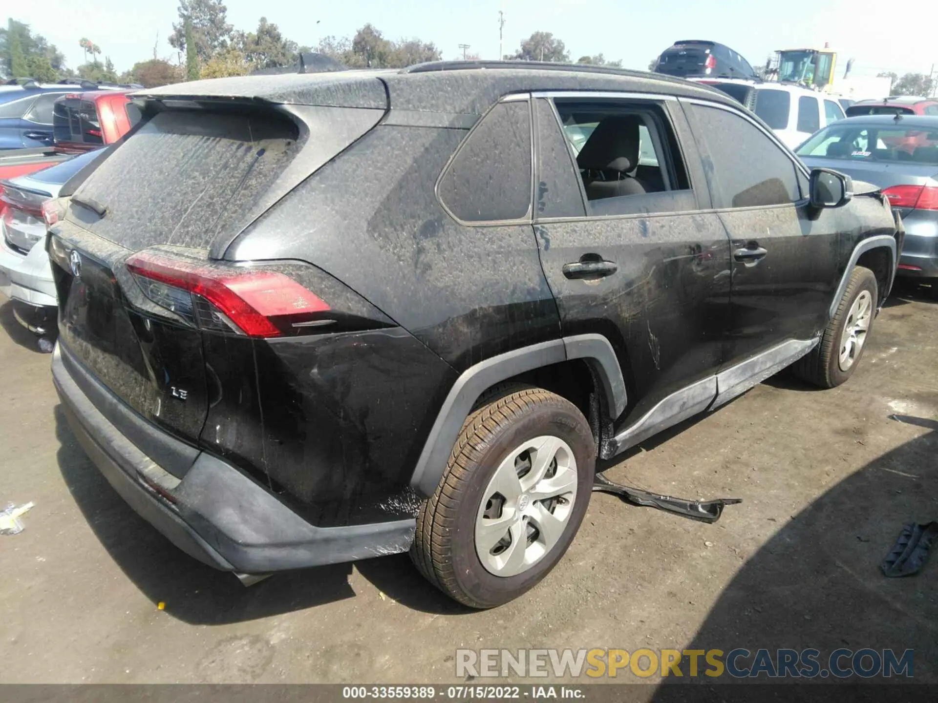 4 Photograph of a damaged car 2T3K1RFV3KC013547 TOYOTA RAV4 2019
