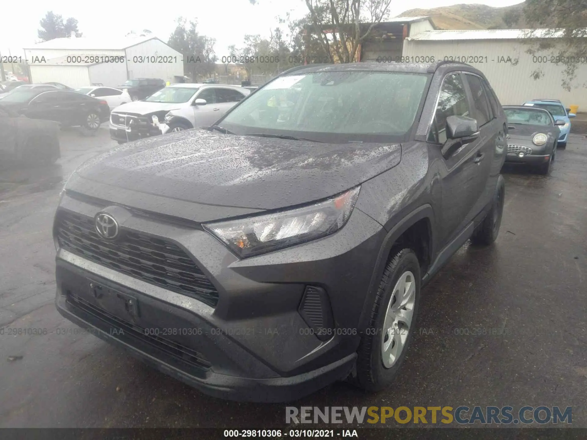2 Photograph of a damaged car 2T3K1RFV6KW004985 TOYOTA RAV4 2019