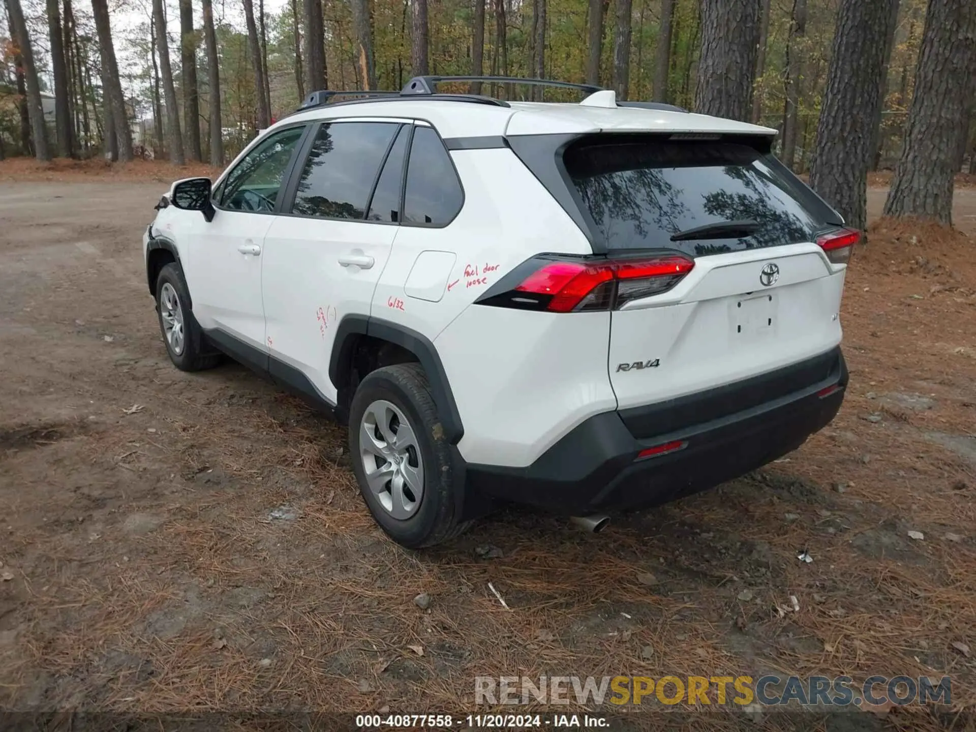 3 Фотография поврежденного автомобиля 2T3K1RFV9KW034899 TOYOTA RAV4 2019