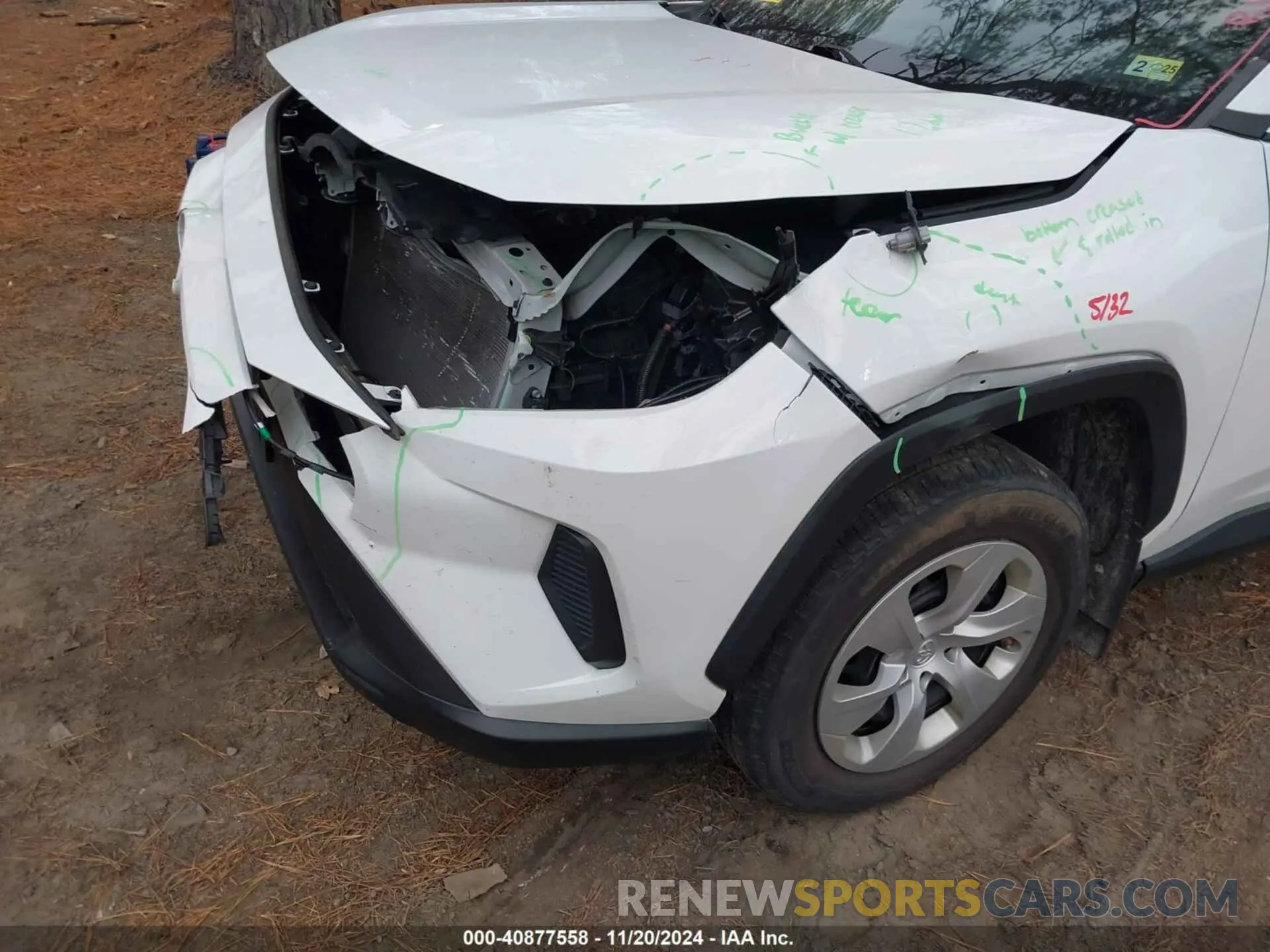 6 Фотография поврежденного автомобиля 2T3K1RFV9KW034899 TOYOTA RAV4 2019