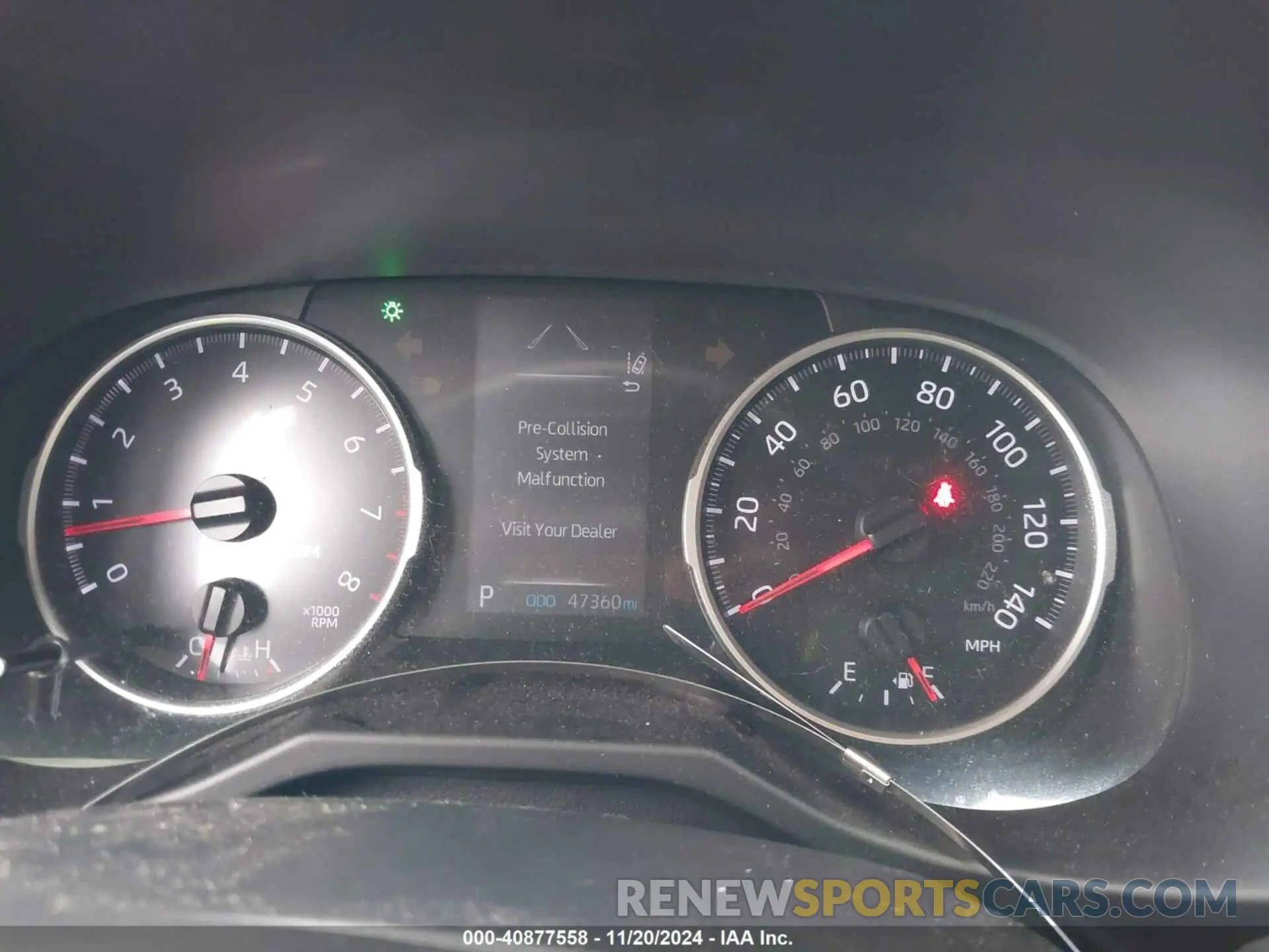 7 Фотография поврежденного автомобиля 2T3K1RFV9KW034899 TOYOTA RAV4 2019