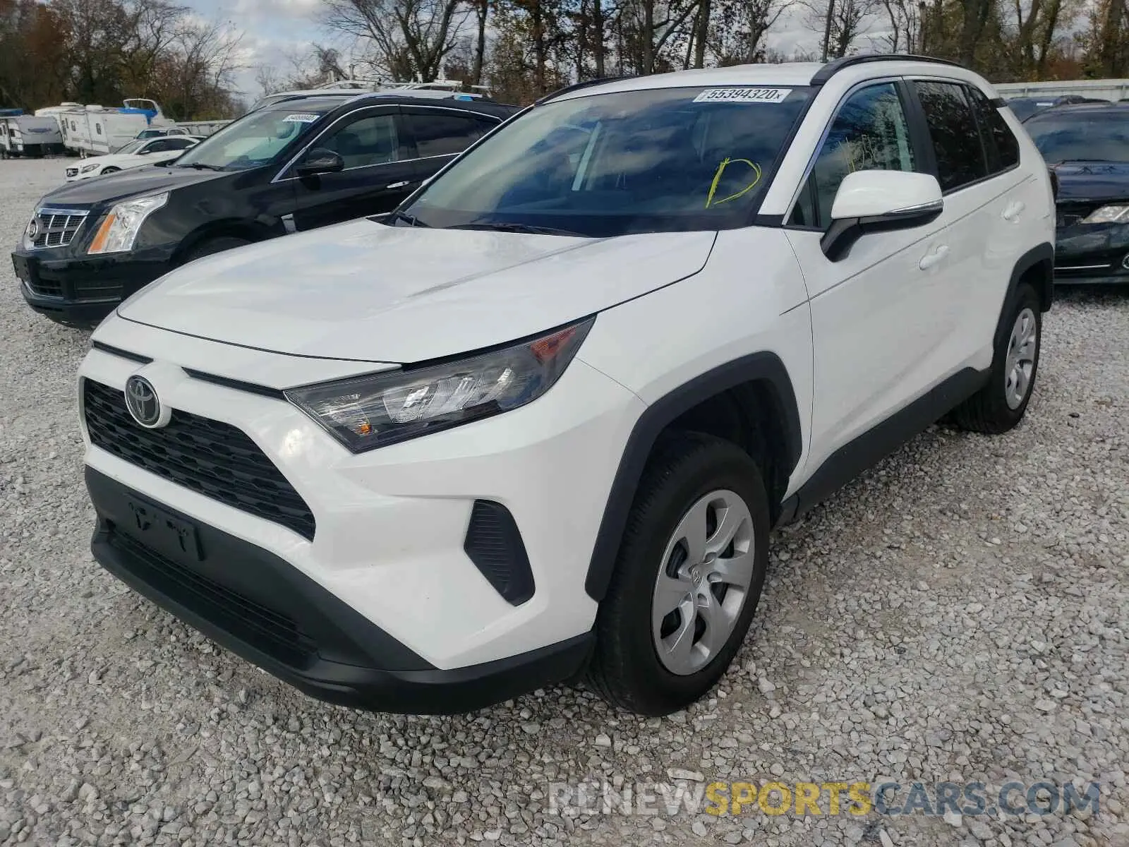2 Photograph of a damaged car 2T3K1RFVXKW001717 TOYOTA RAV4 2019